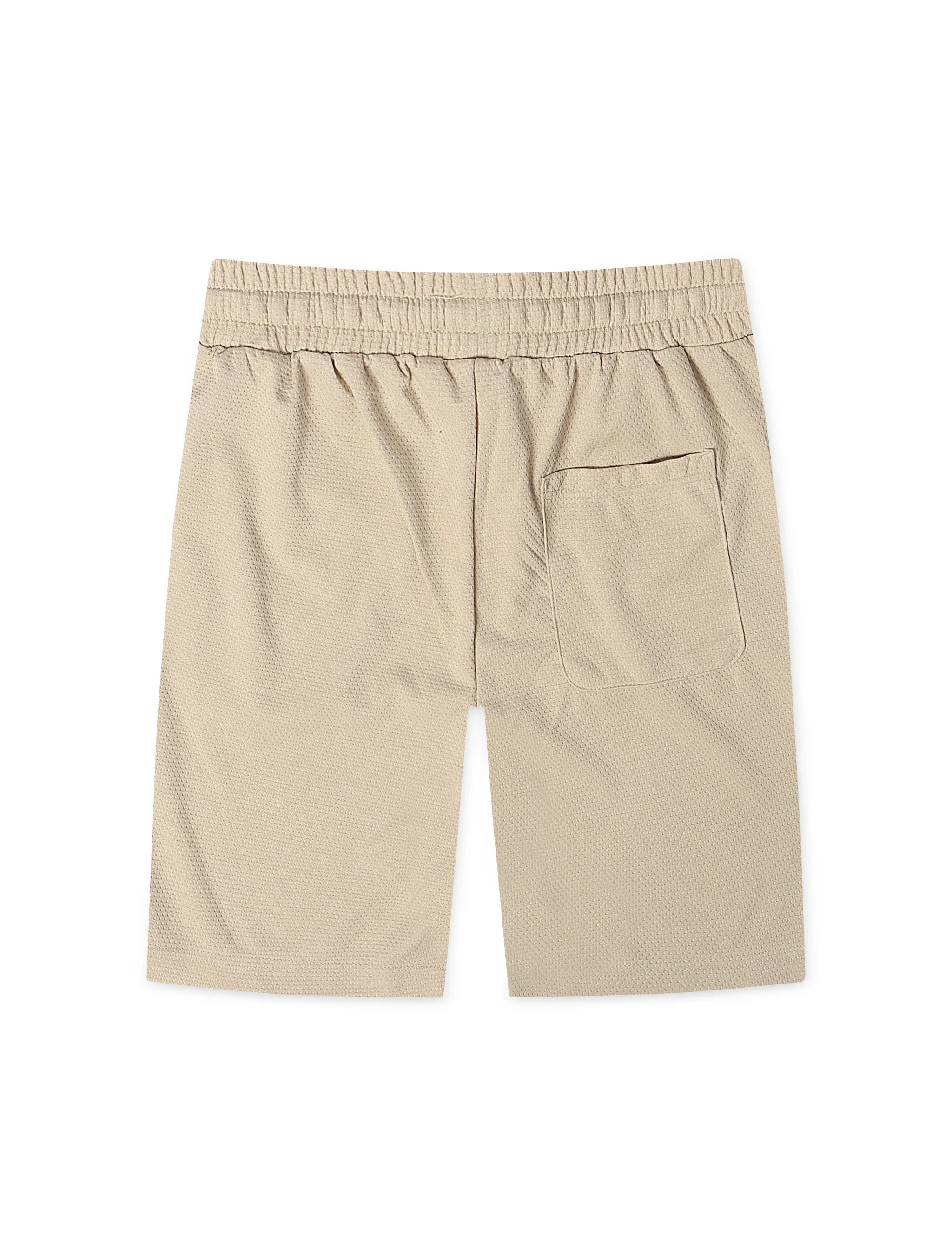 Denim Exchange Knit Shorts - Khaki by Denim Exchange