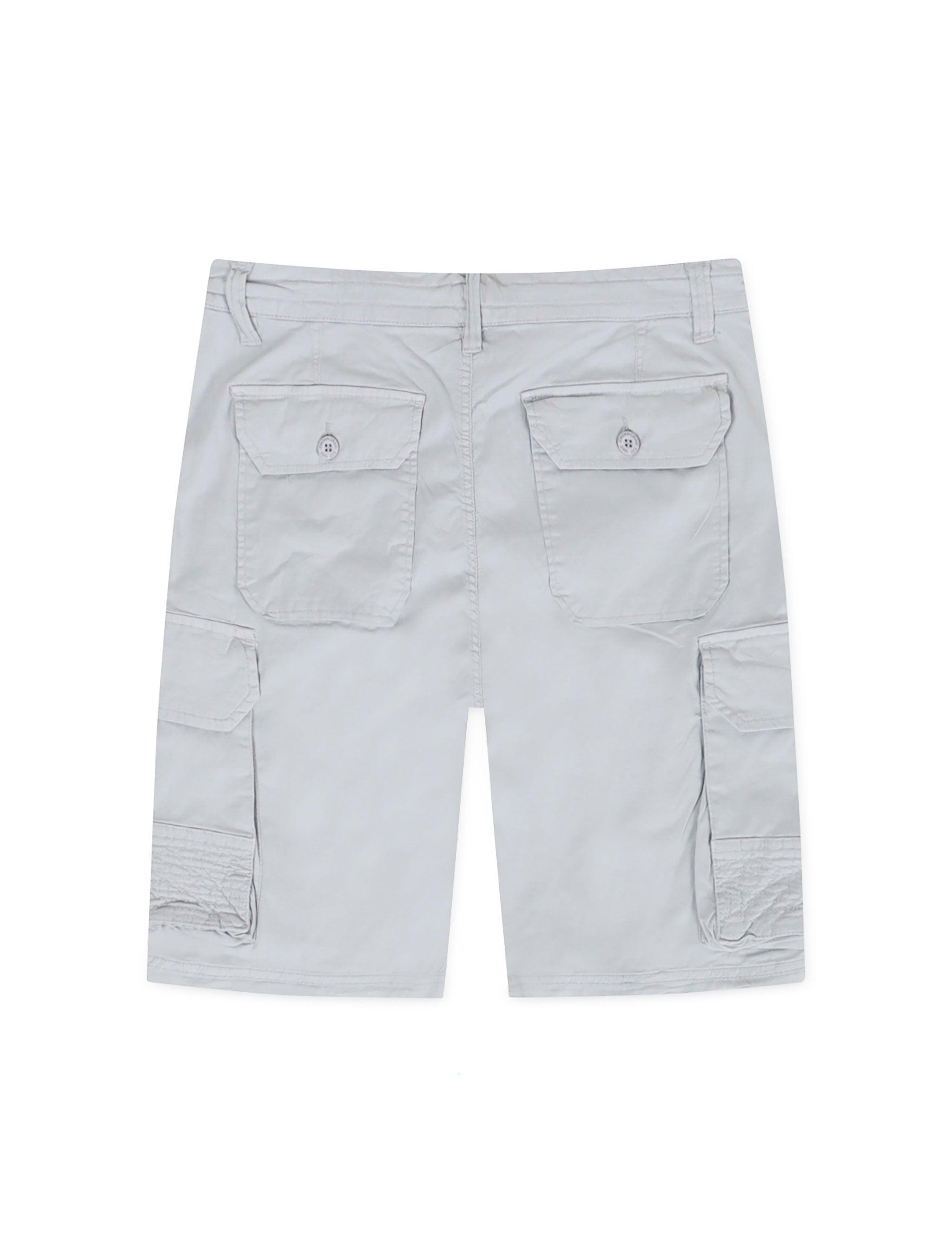 Jordan Craig Field Camp Shorts - Light Grey by Denim Exchange