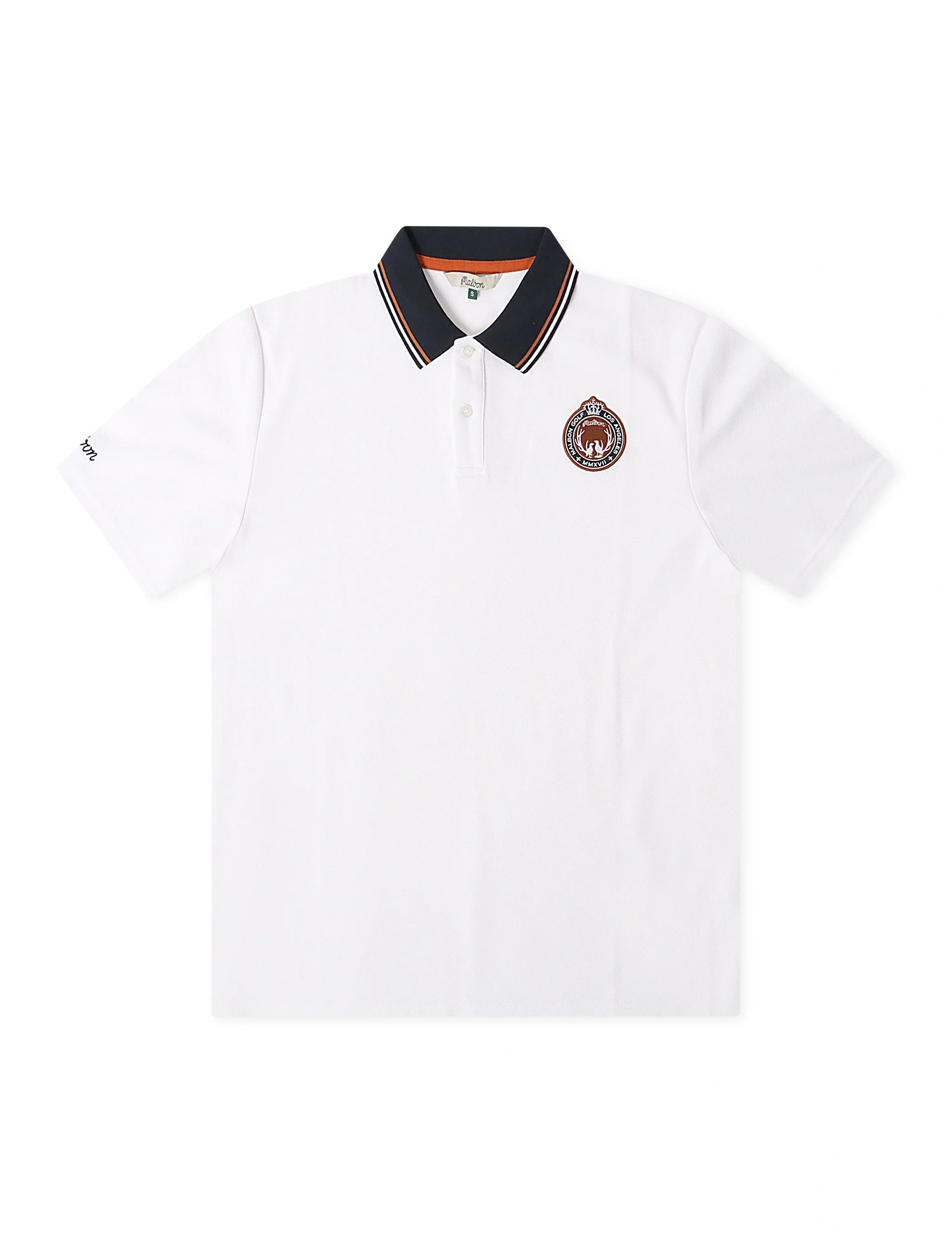 Malbon Fairway Oakwood Polo - White by Denim Exchange