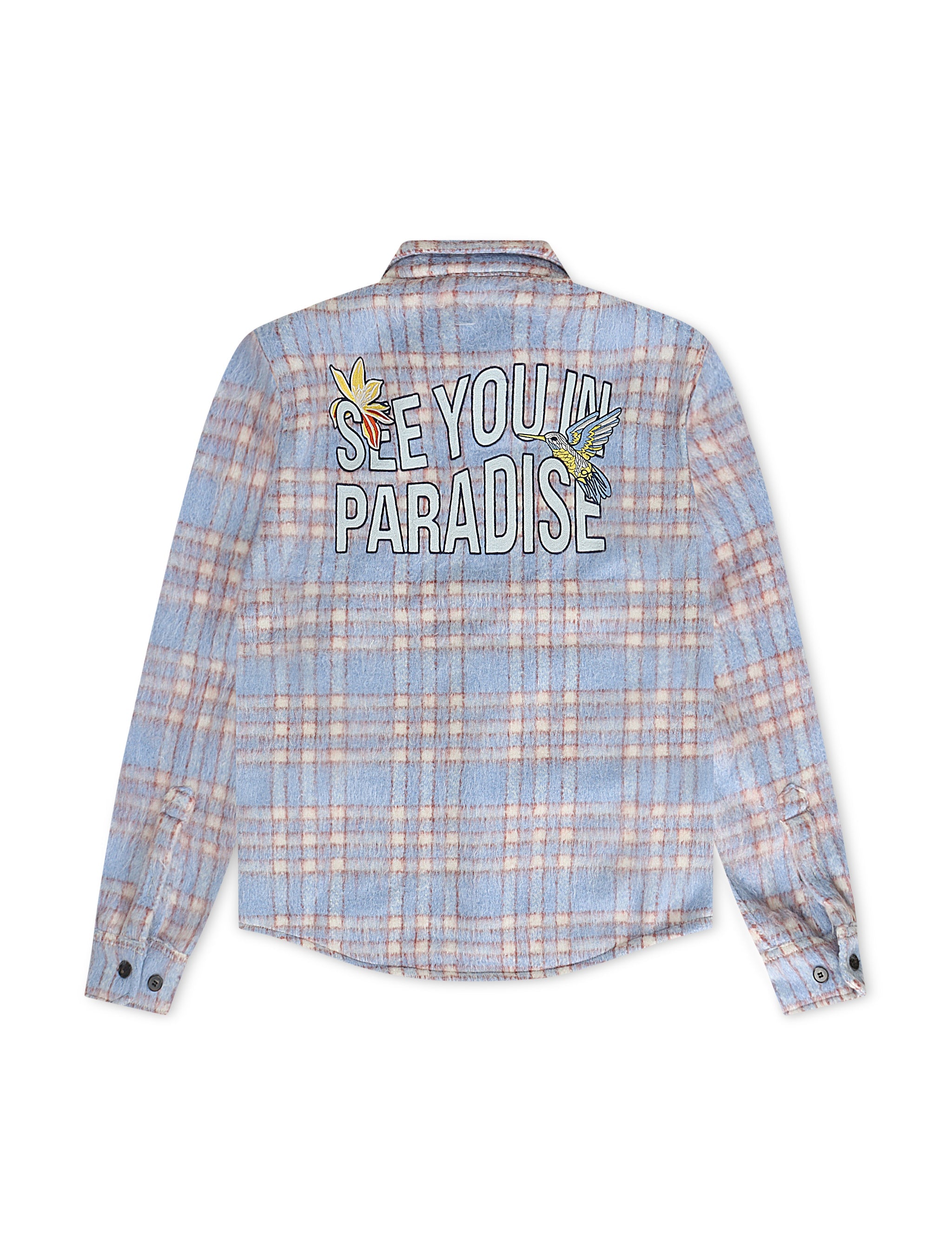 Jordan Craig Kids See You In Paradise Sherpa Jacket - Sky Blue by Denim Exchange
