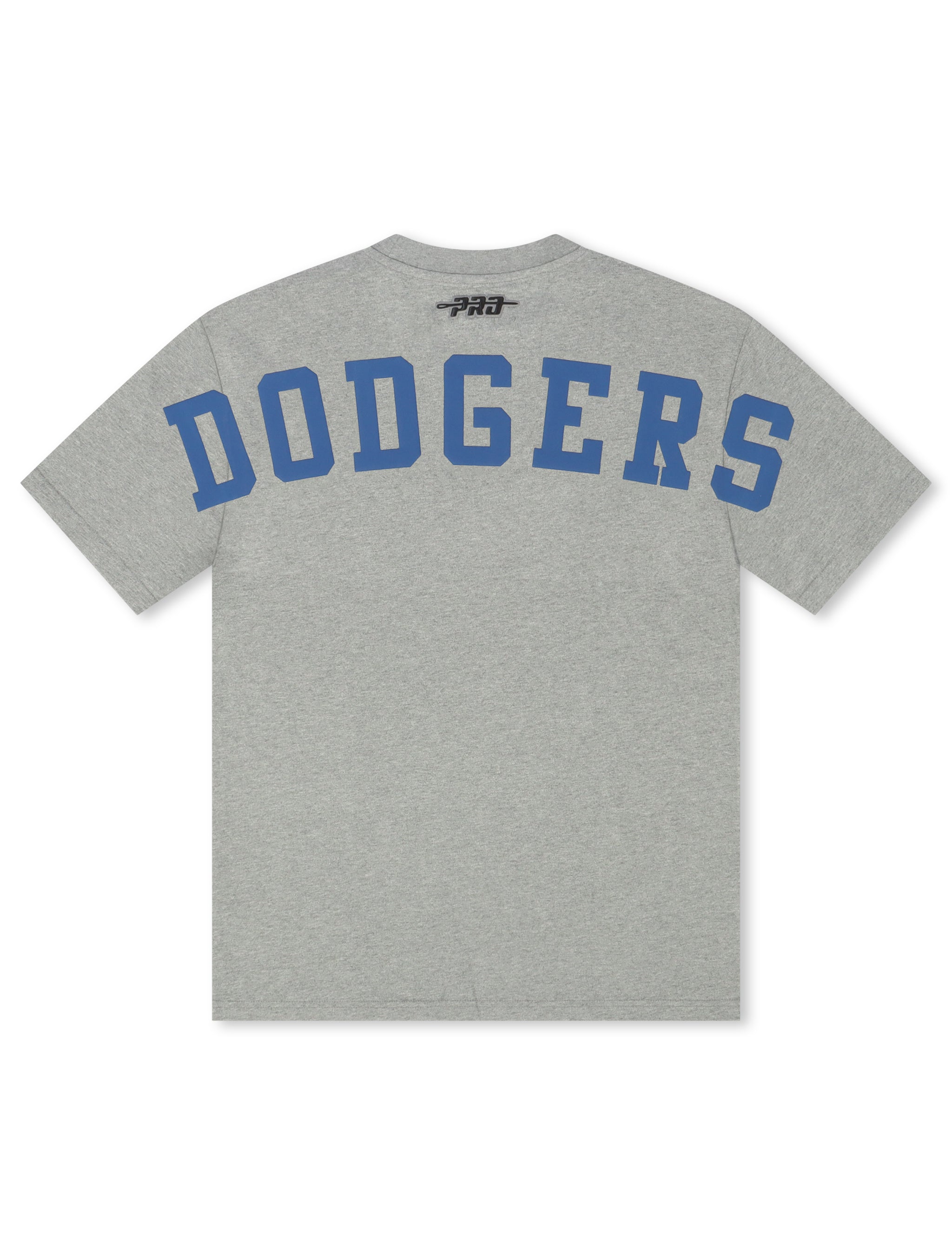 Pro Standard La Dodgers Wingspan Drop Shoulder Tee - Dark Heather Grey by Denim Exchange