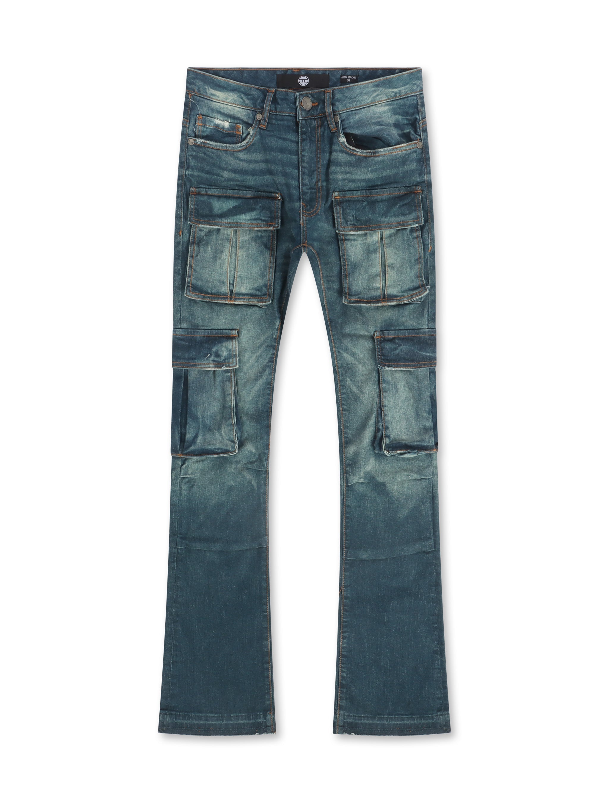 Jordan Craig Cargo Stacked Jean - Vintage by Denim Exchange