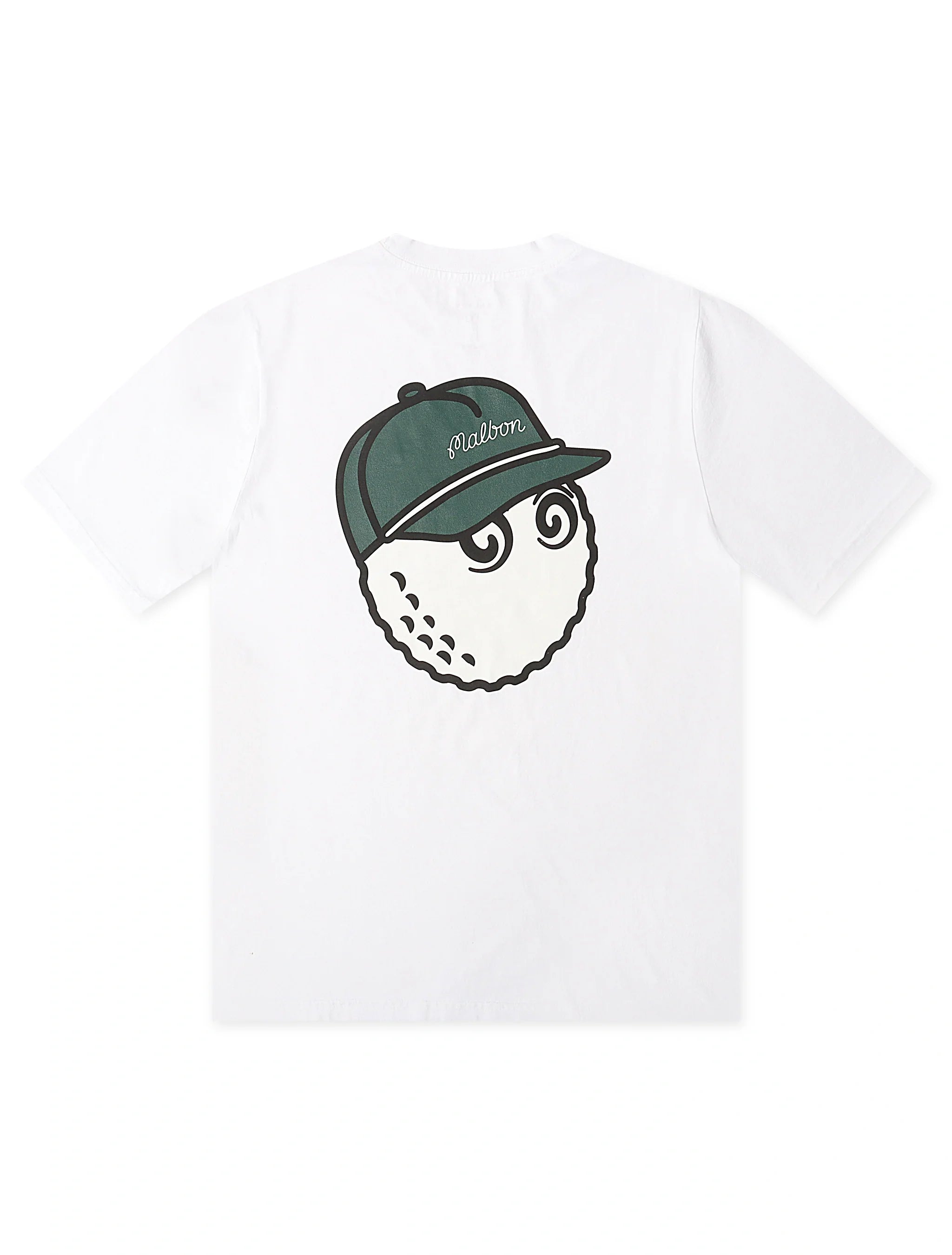 Malbon Bermuda Baldwin Tee - White by Denim Exchange