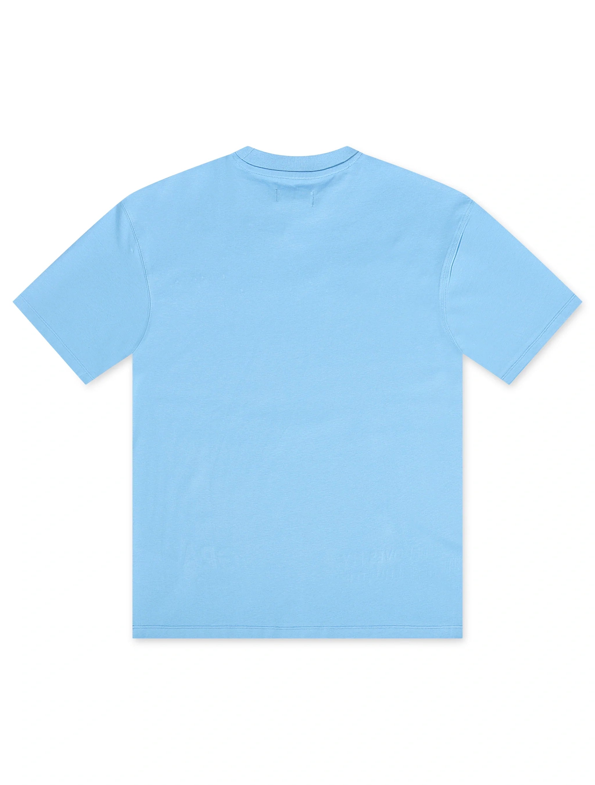 Roku Studio Divine Hood Boxy Tee - University Blue by Denim Exchange