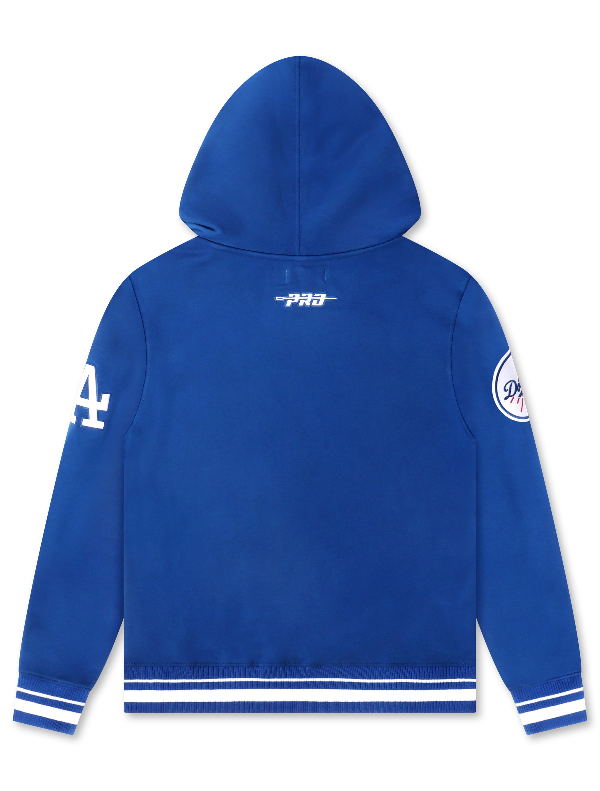 Pro Standard LA Dodgers Team Badge Hoodie - Blue by Denim Exchange