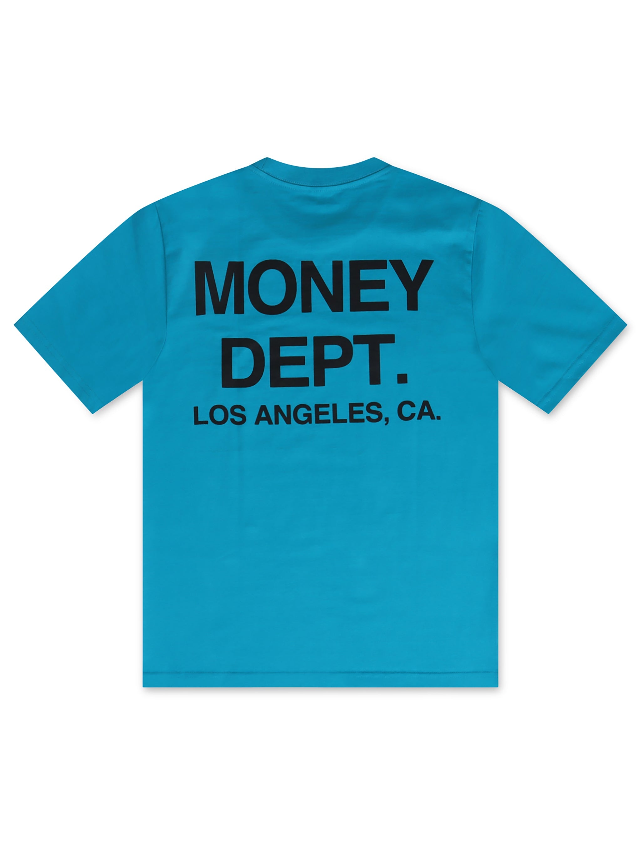 Money Dept. Los Angeles Heavyweight Tee - Aqua by Denim Exchange