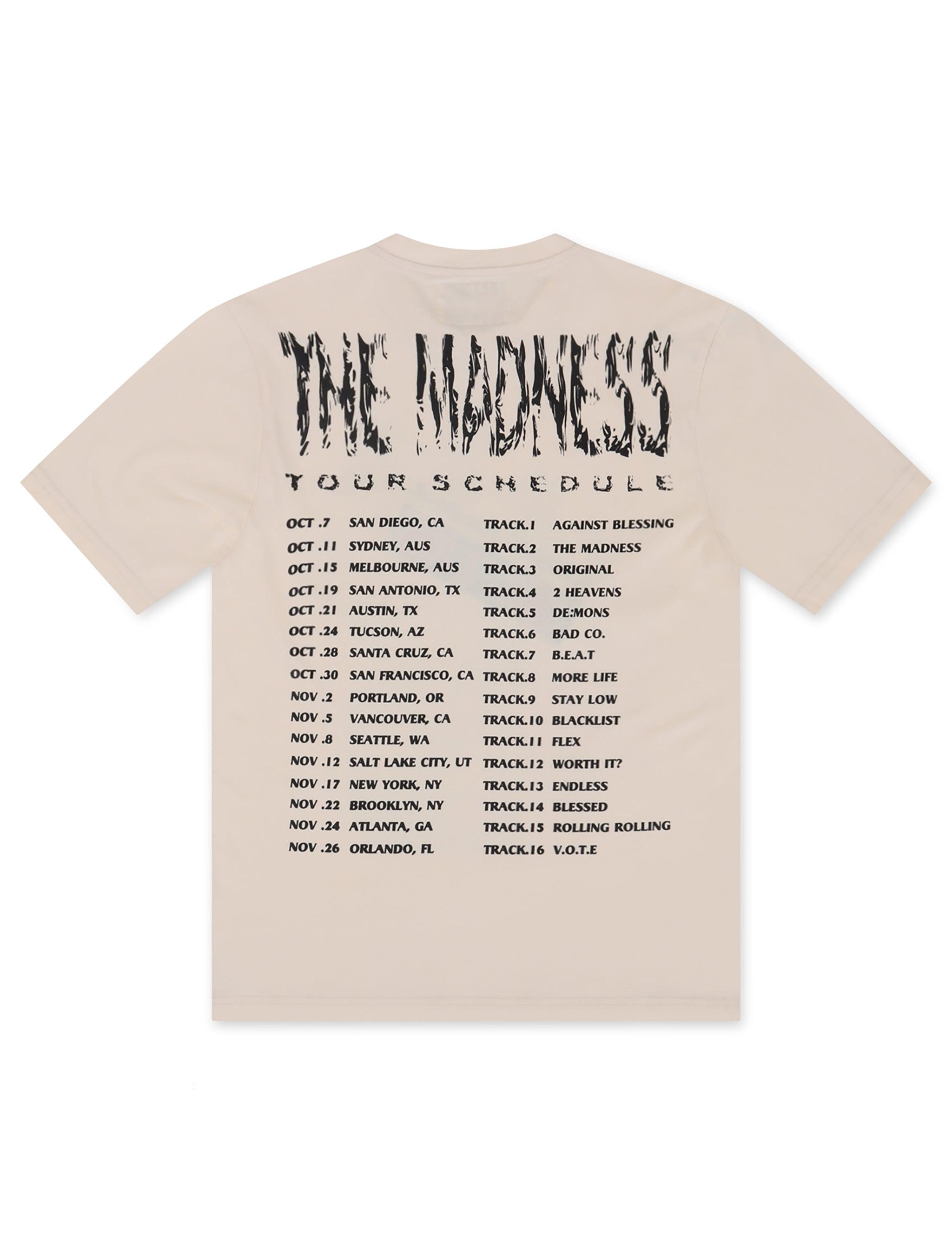 Bkys The Madness Oversized Tee - Off White by Denim Exchange