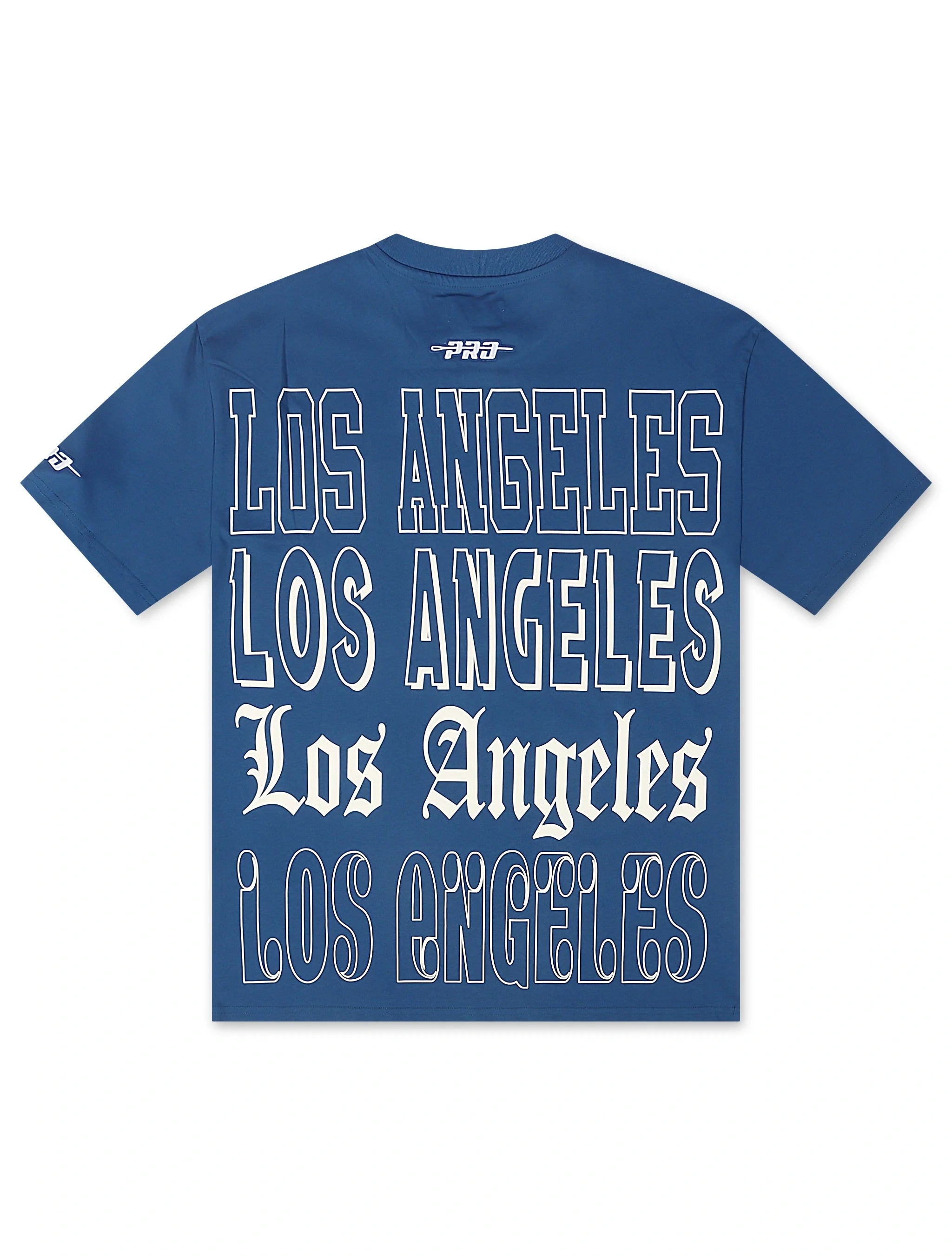 Pro Standard Dodgers Stacked Los Angeles Tee - Dark Blue by Denim Exchange