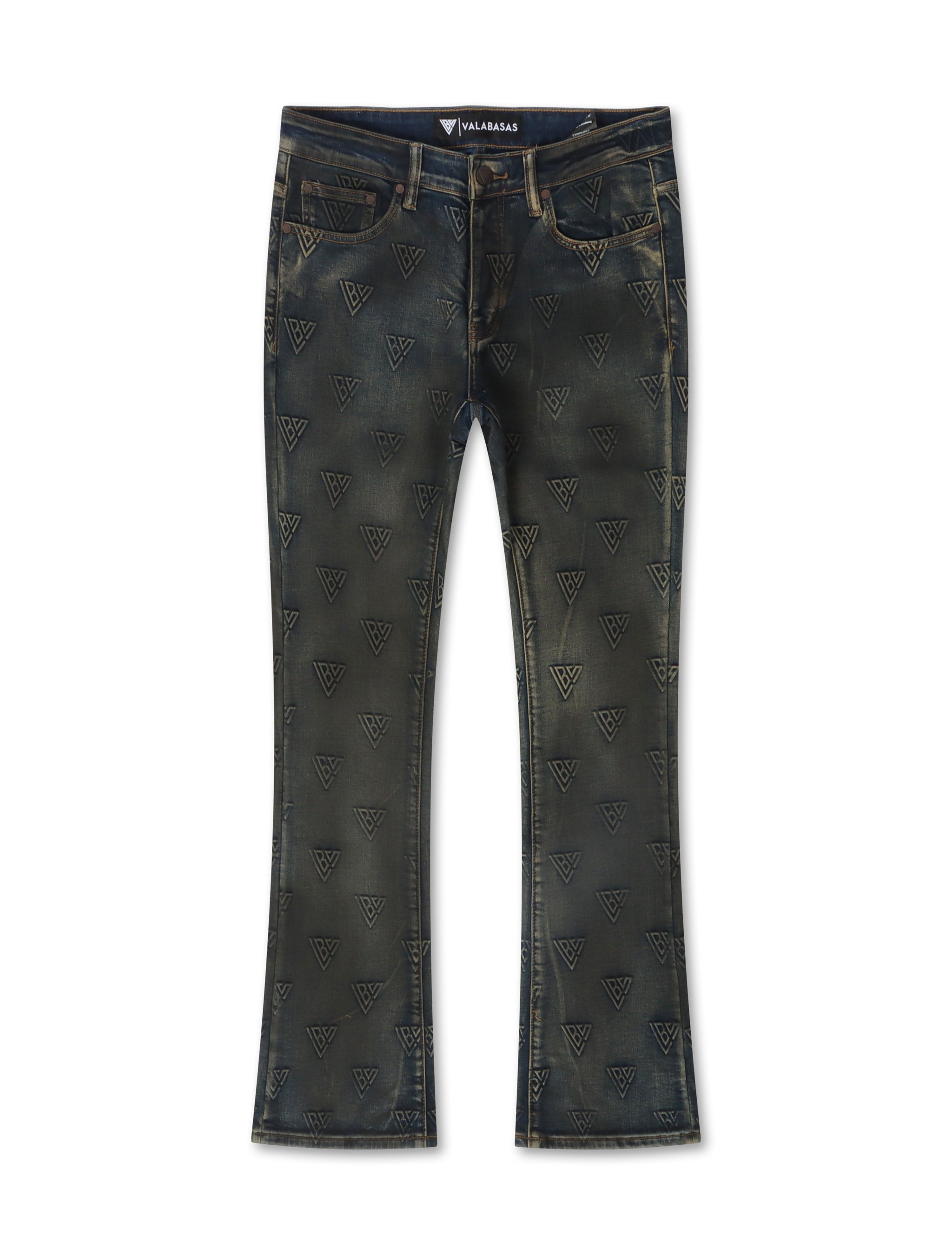 Valabasas Tagged Stacked Denim - Dirty Vintage by Denim Exchange