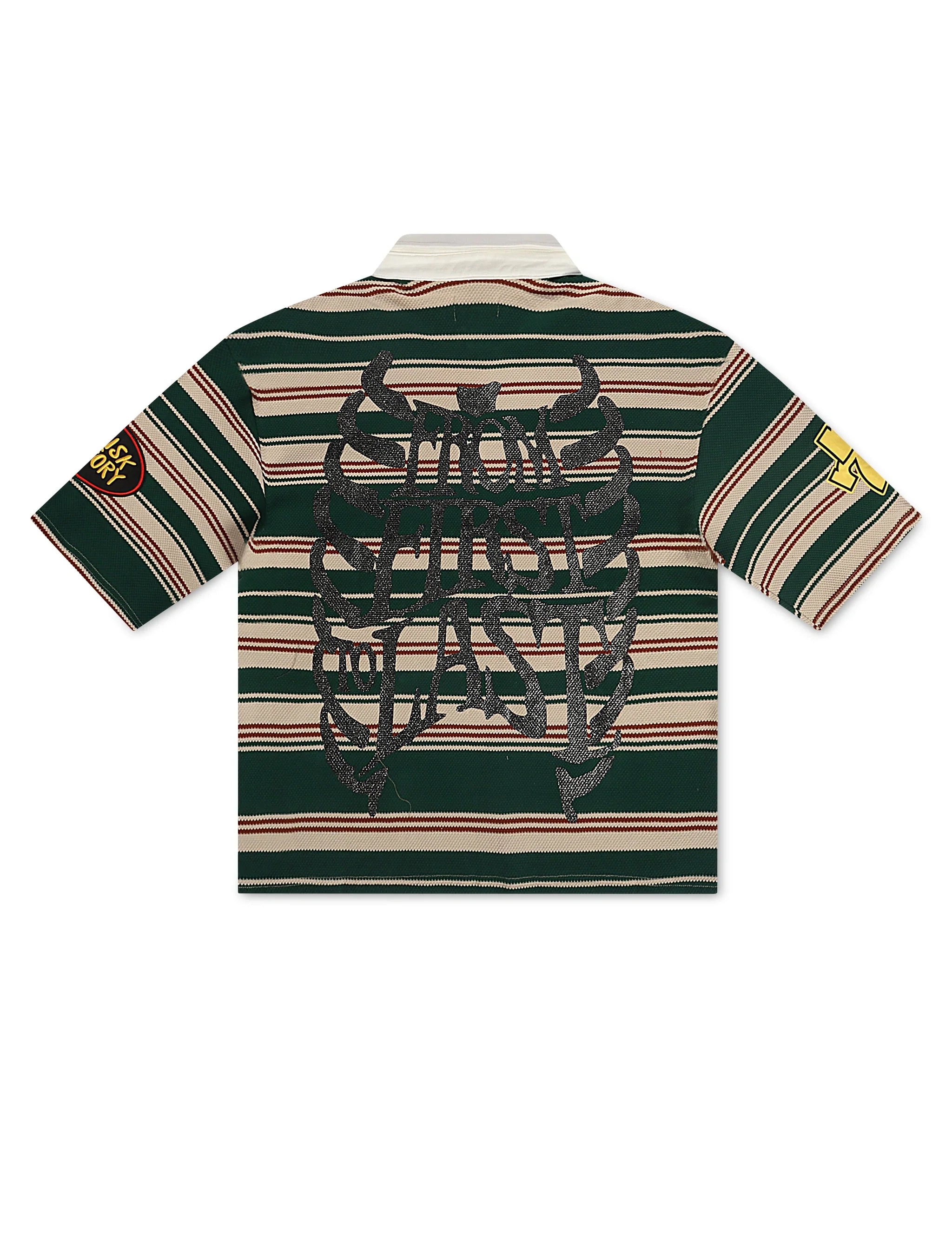 Kleep Drury Single Knit Polo - Green by Denim Exchange