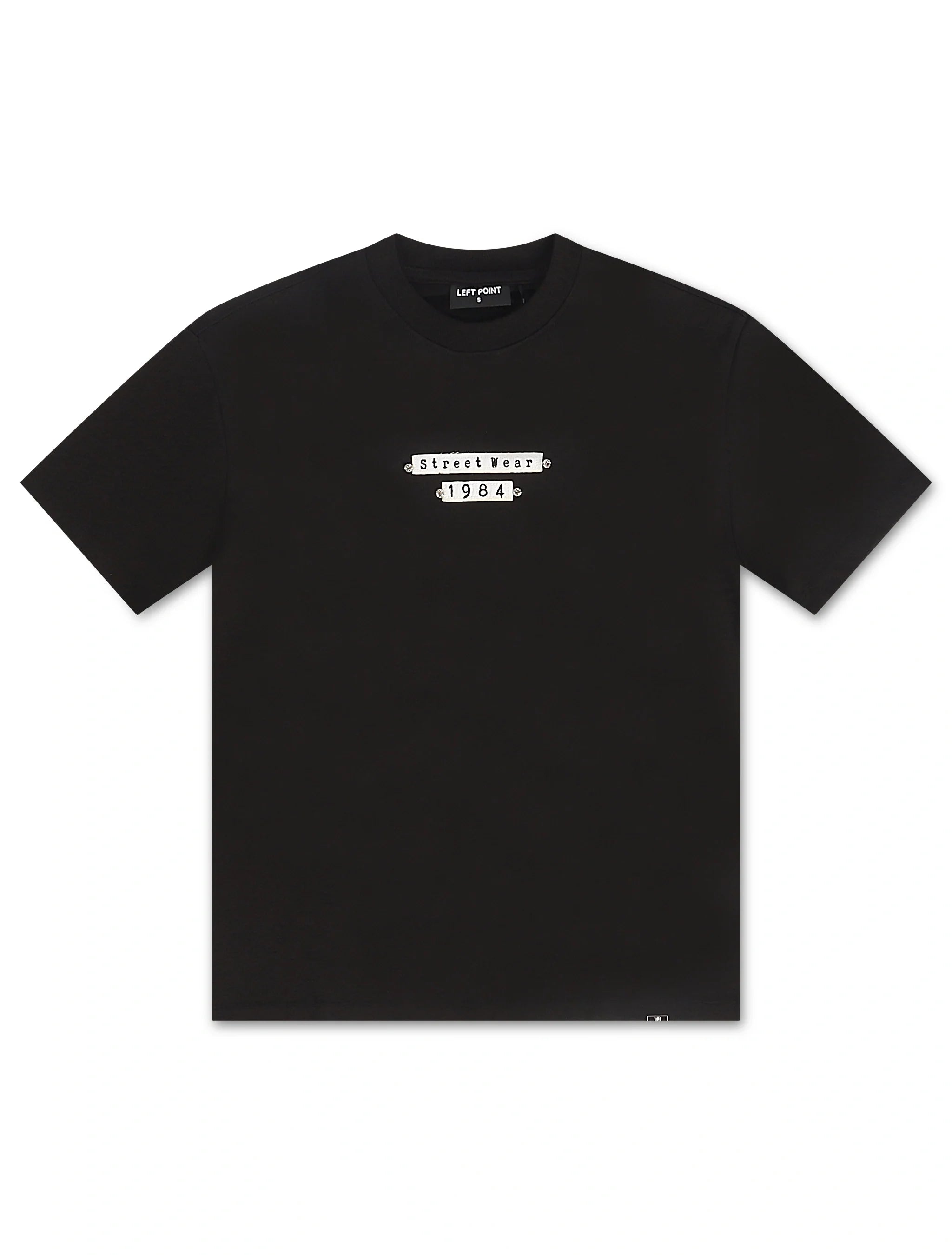 Left Point Saint Tee - Black by Denim Exchange