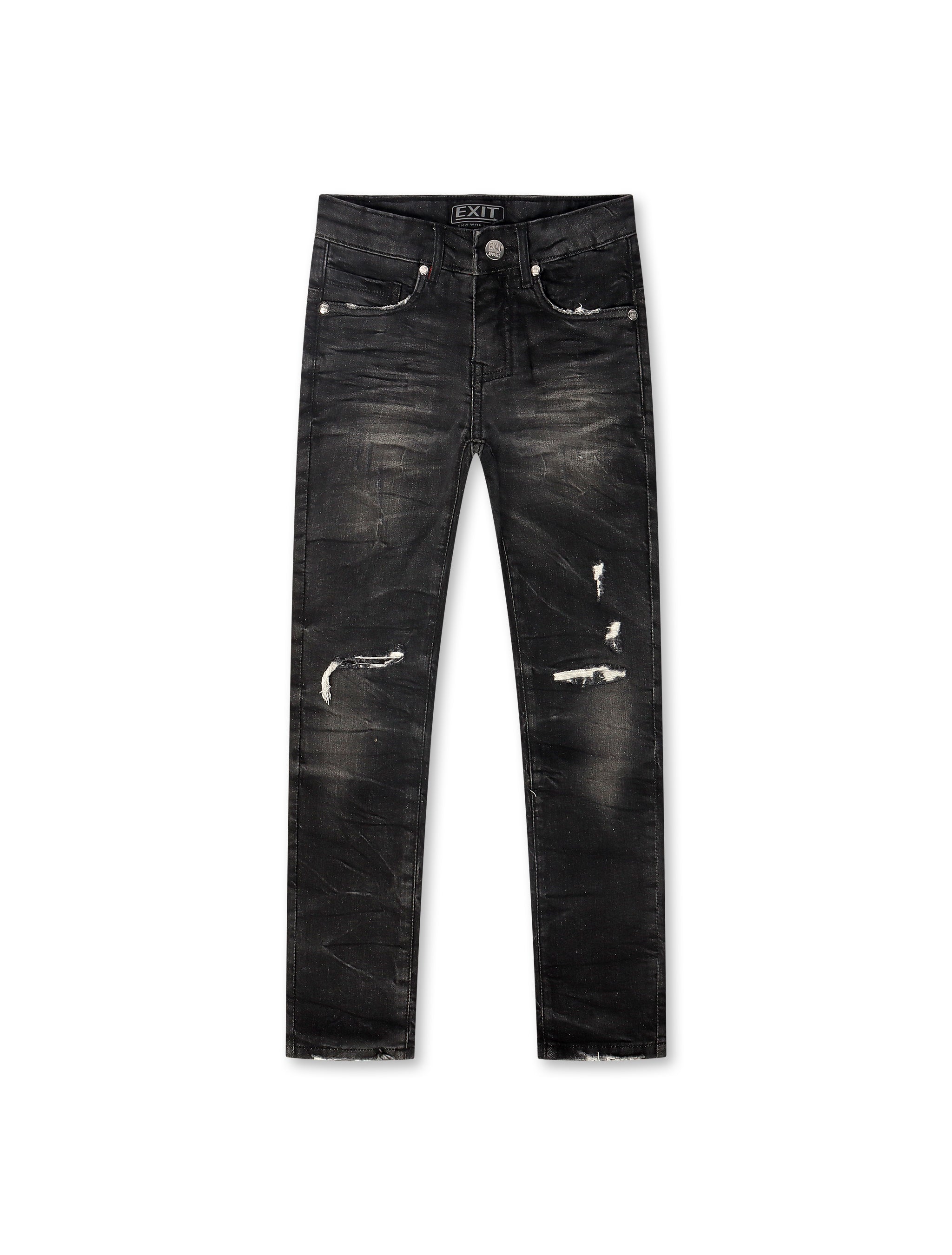 Exit Apparel Essential Kids Jeans - Black by Denim Exchange