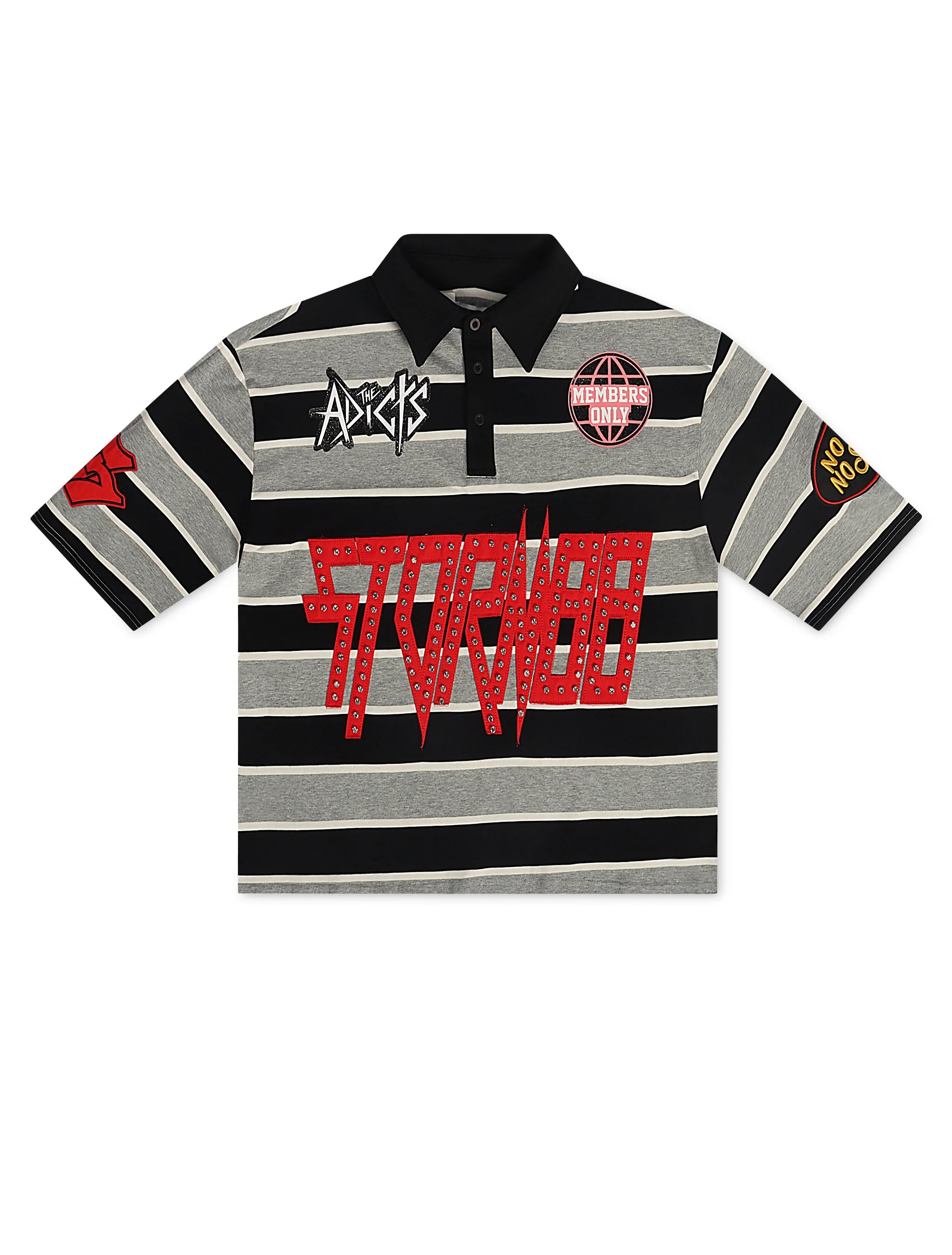 Kleep Booger Single Knit Polo - Black by Denim Exchange