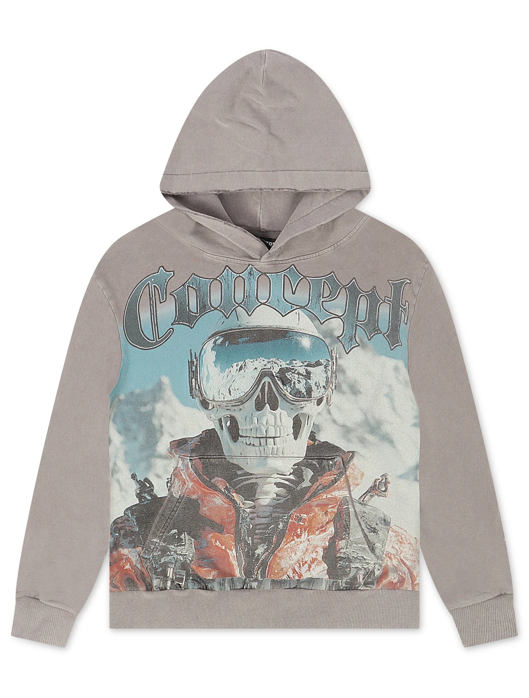 Concept LA Skier Hoodie - Grey Wash by Denim Exchange