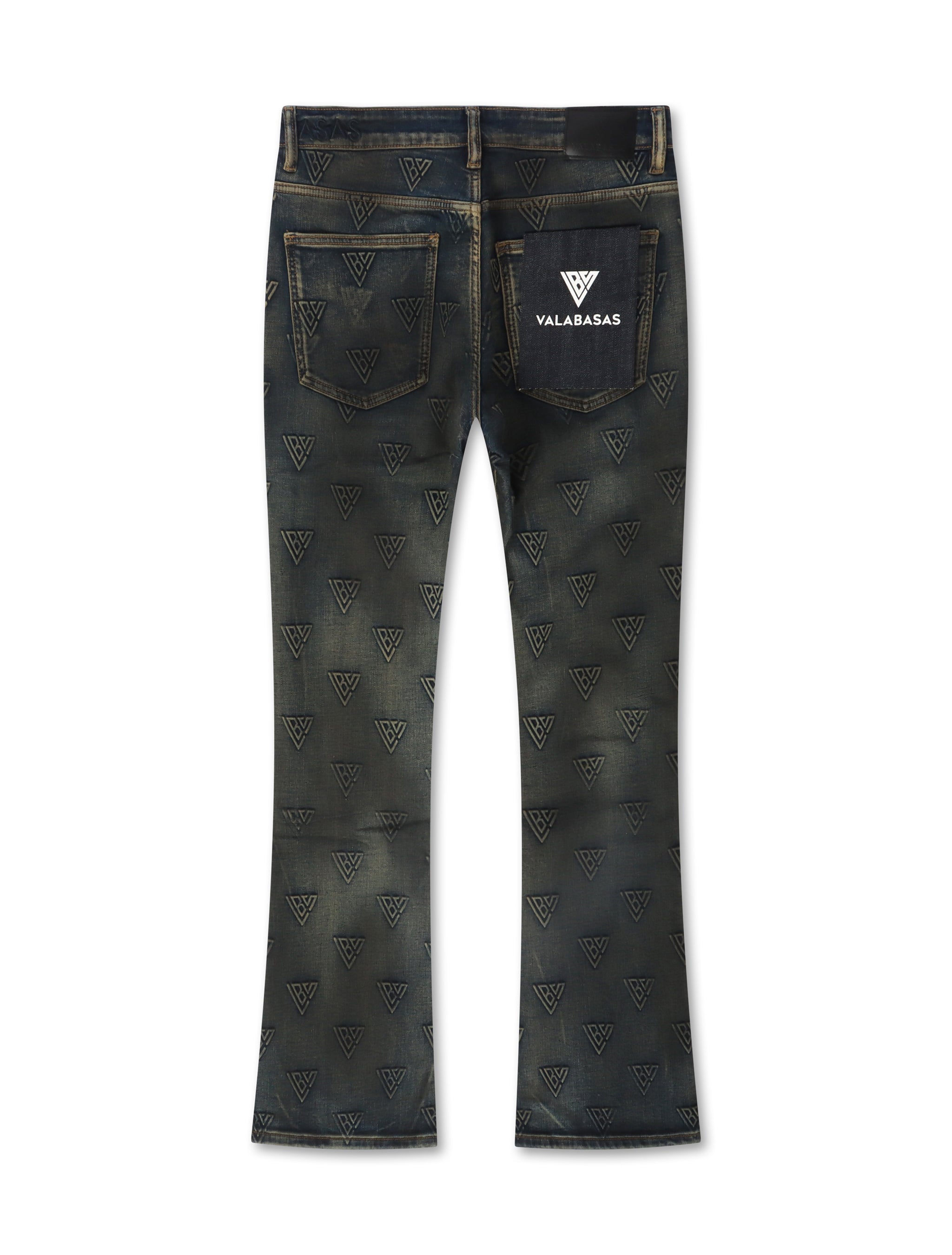 Valabasas Tagged Stacked Denim - Dirty Vintage by Denim Exchange