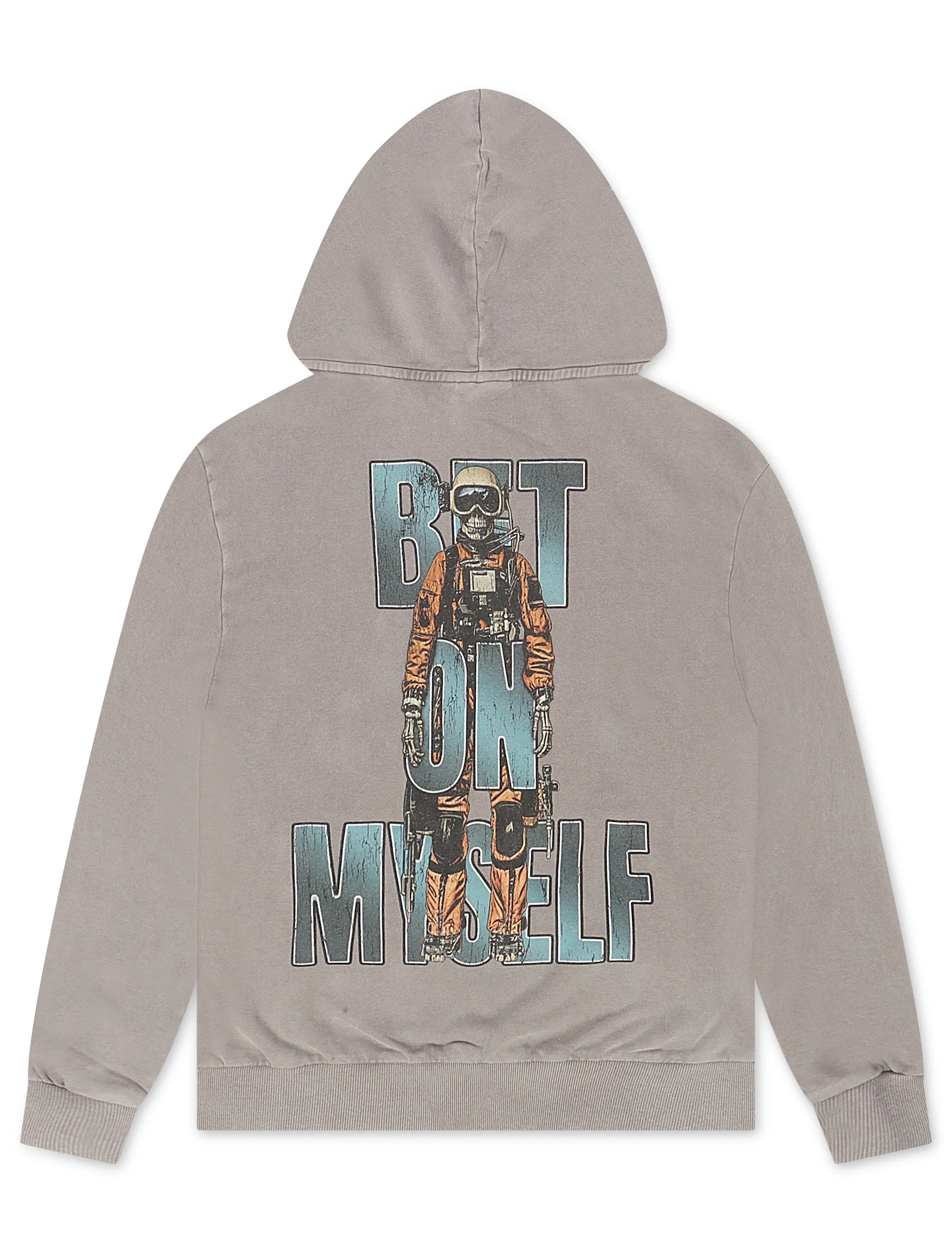 Concept LA Skier Hoodie - Grey Wash by Denim Exchange