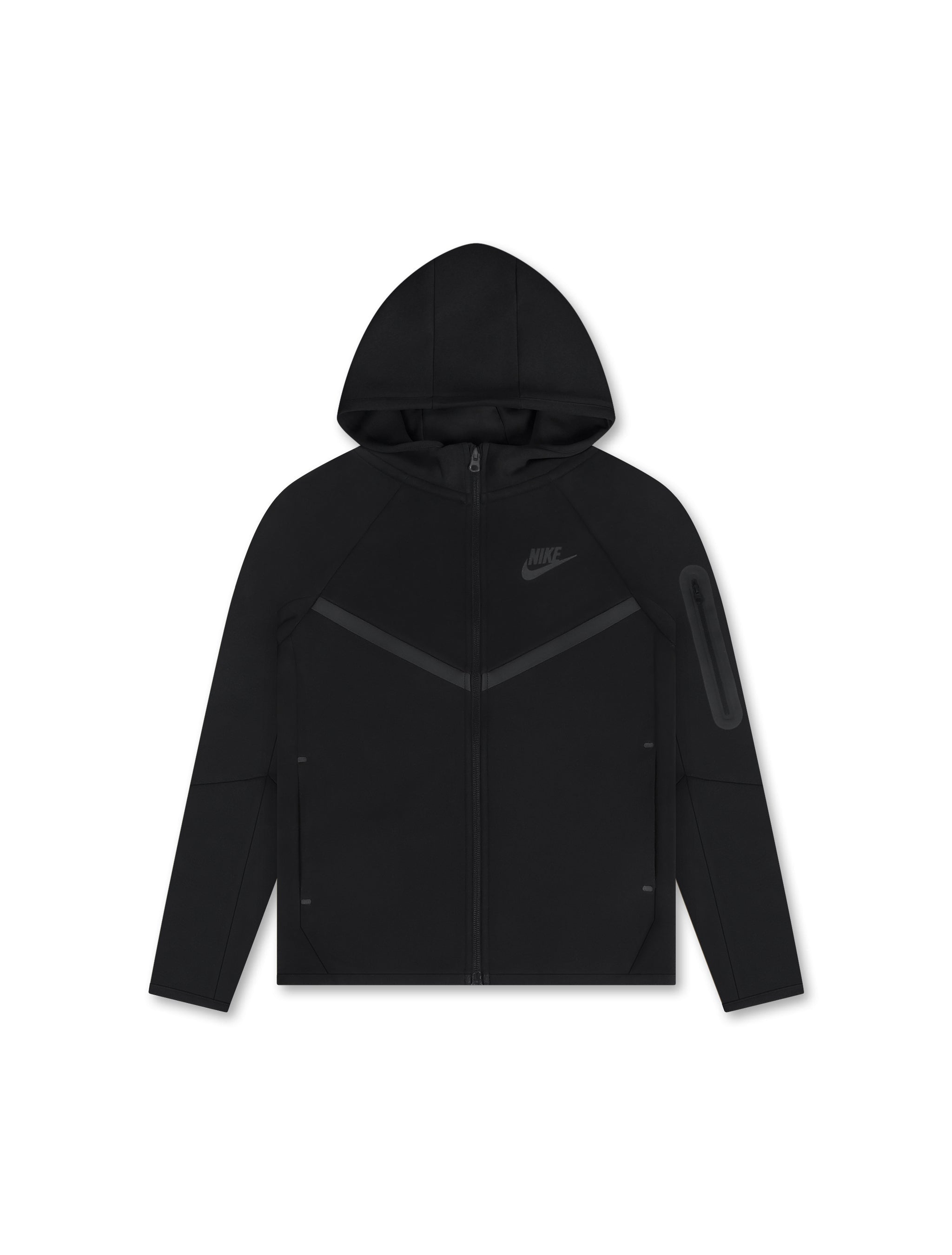 Nike Big Kids Tech Fleece Hoodie - Black by Denim Exchange