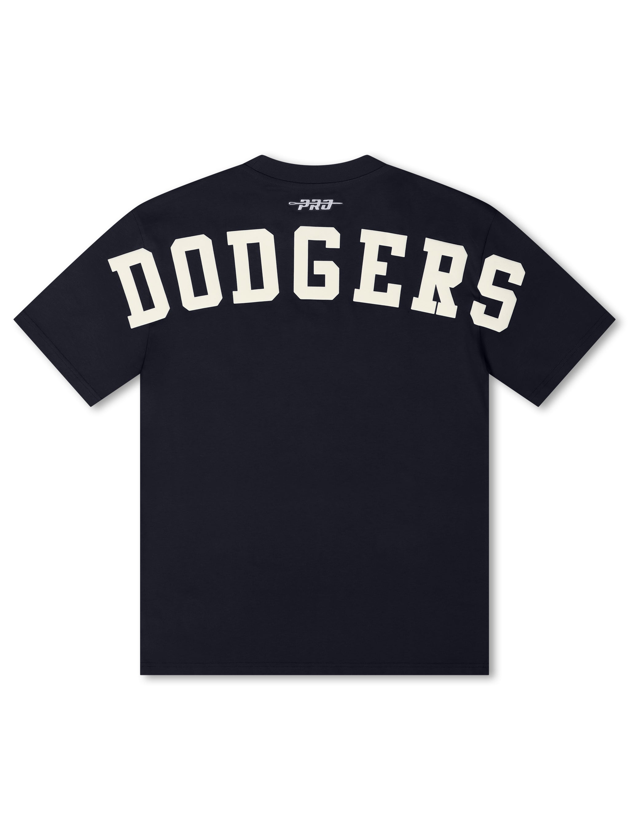 Pro Standard La Dodgers Wingspan Drop Shoulder Tee - Midnight Navy by Denim Exchange