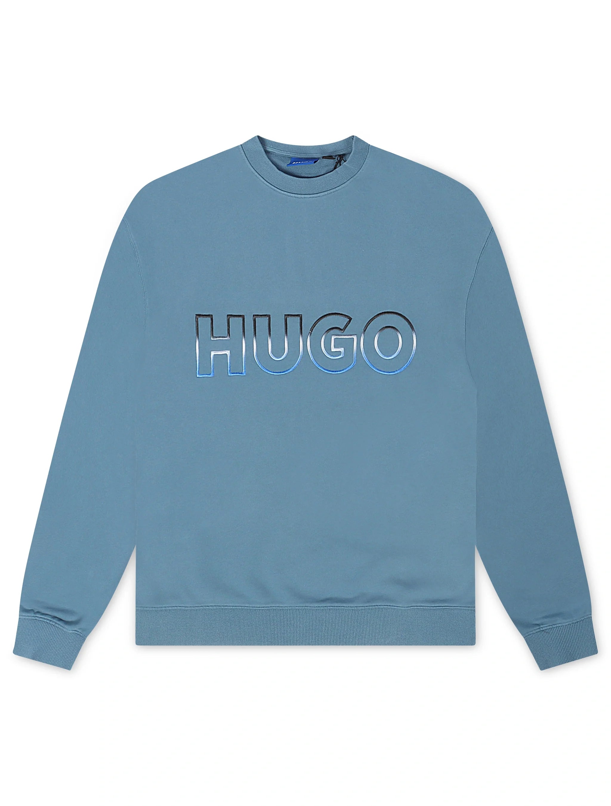 Hugo Nogocrew Crewneck - Blue by Denim Exchange