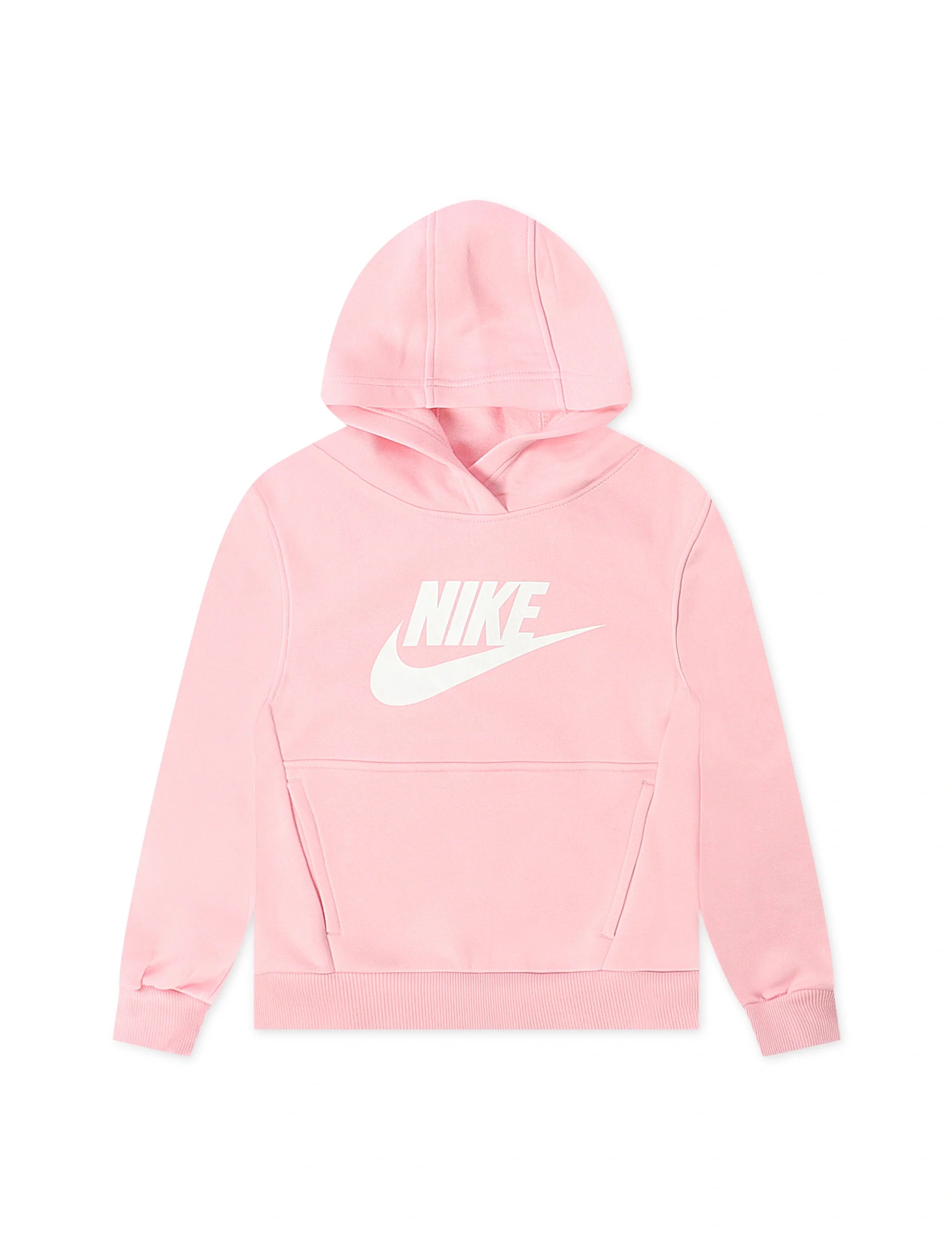 Nike Big Kids Sportswear Club Fleece Hoodie - Soft Pink by Denim Exchange