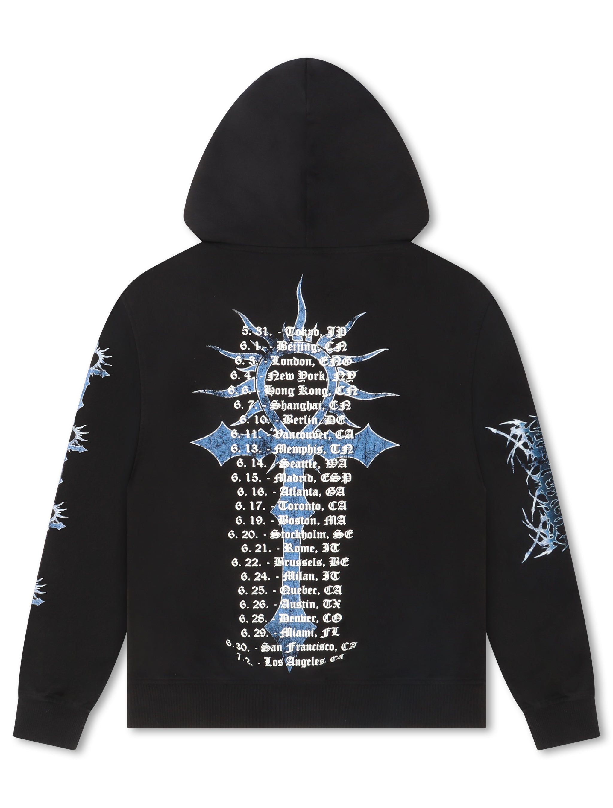 Revenge Chrome Reaper Hoodie - Black by Denim Exchange