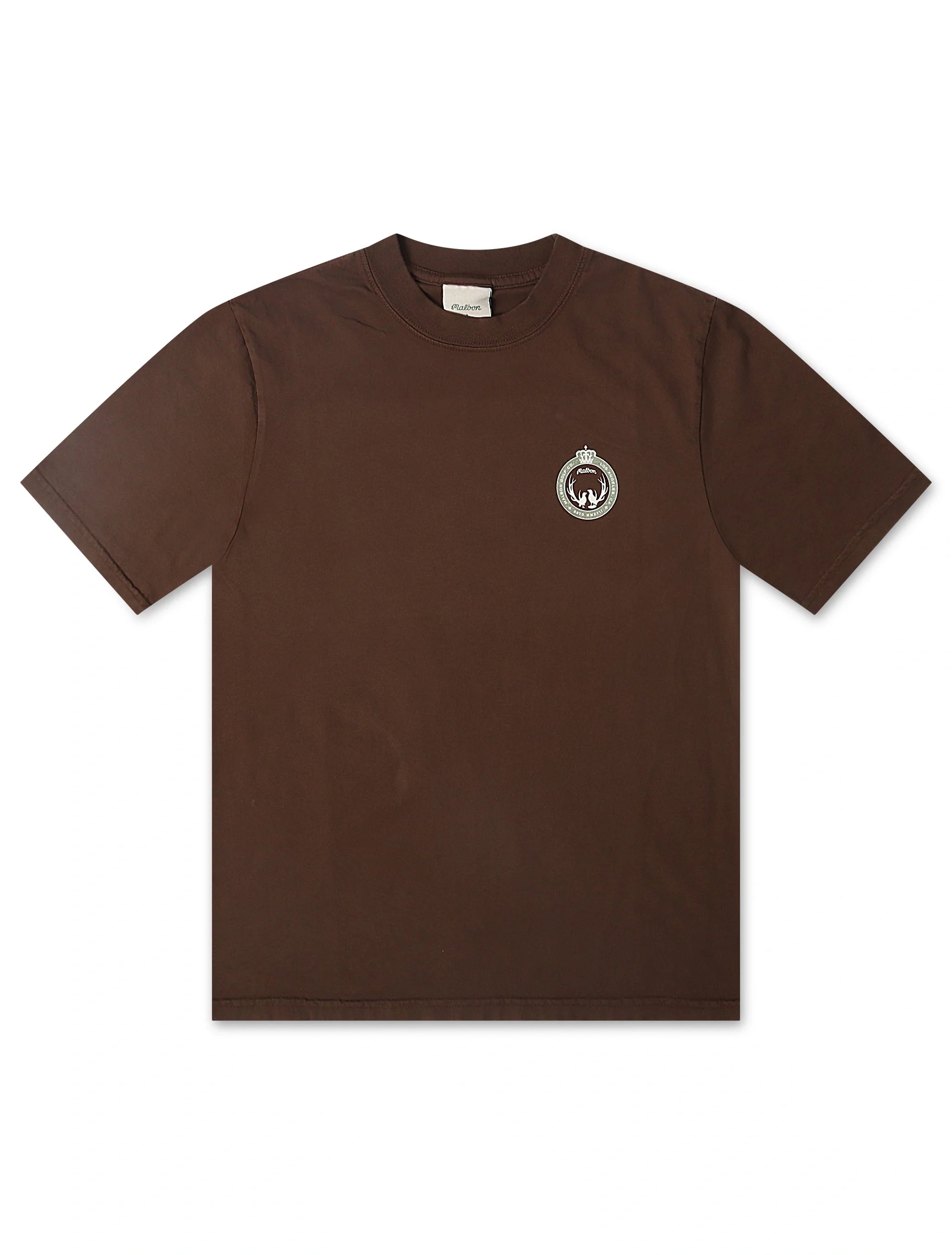 Malbon Bermuda Maxwell Tee - Brown by Denim Exchange