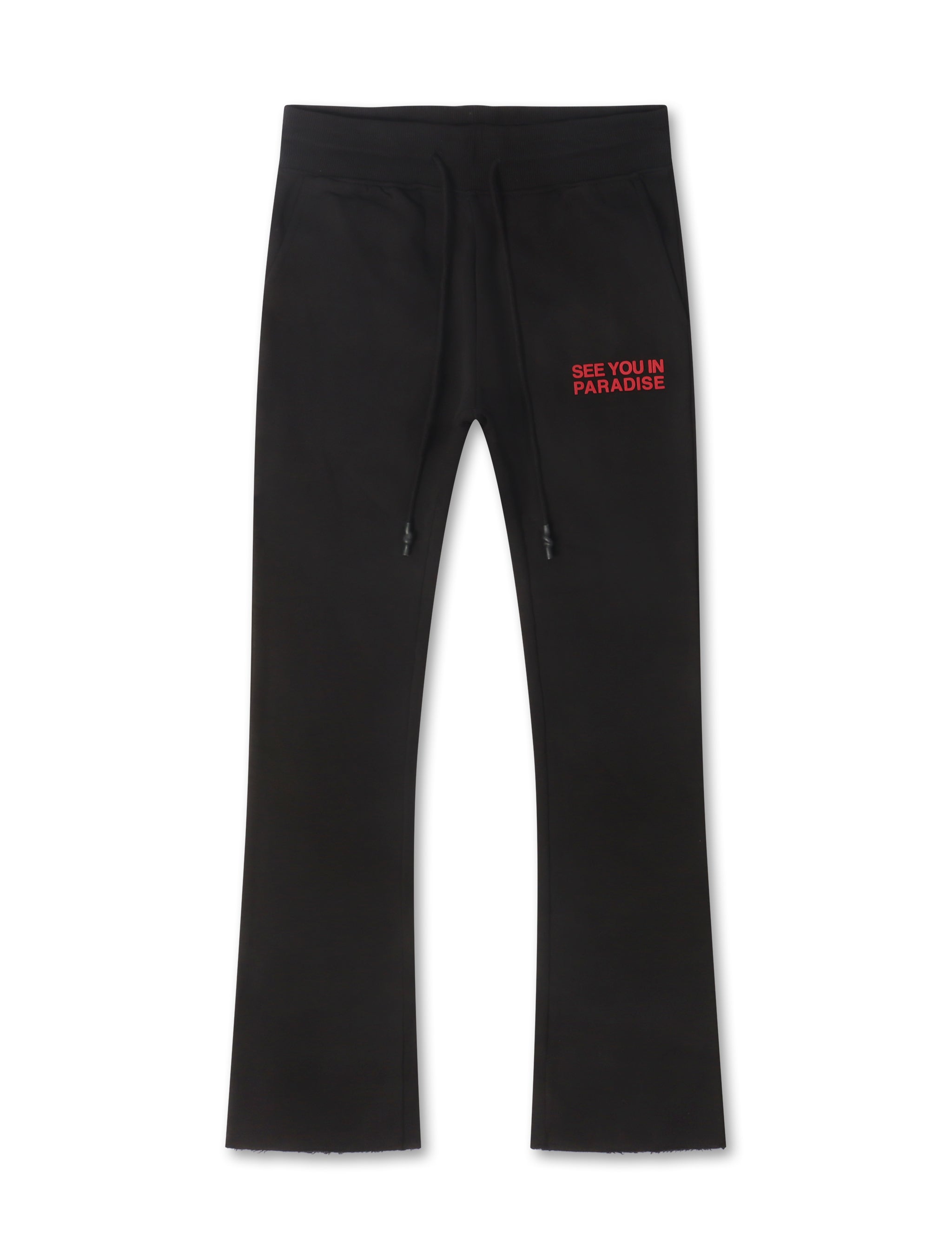 Jordan Craig SYIP Print On Stacked Pant - Crimson by Denim Exchange