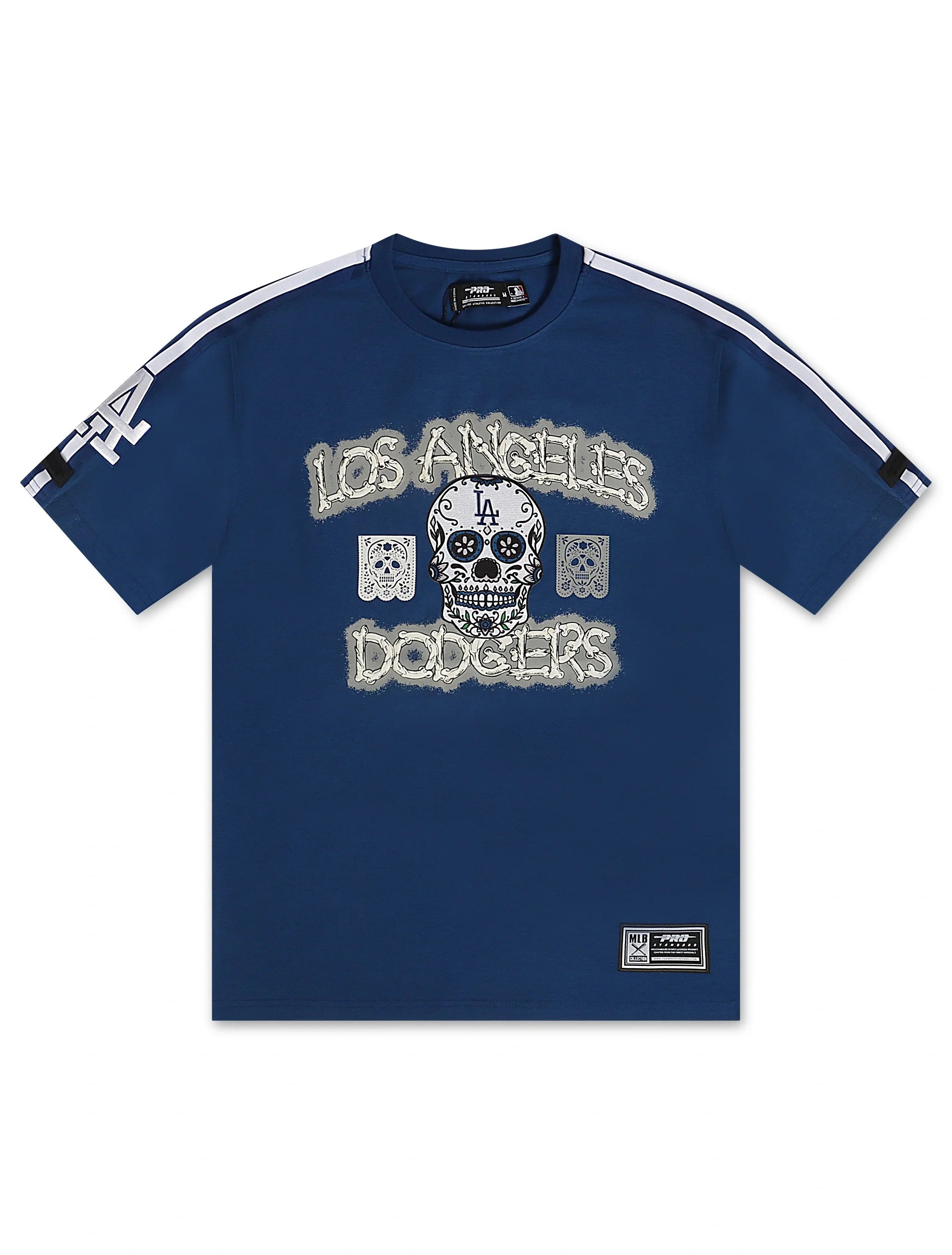 Pro Standard Dodgers Dia De Los Muertos Tee - Blue by Denim Exchange