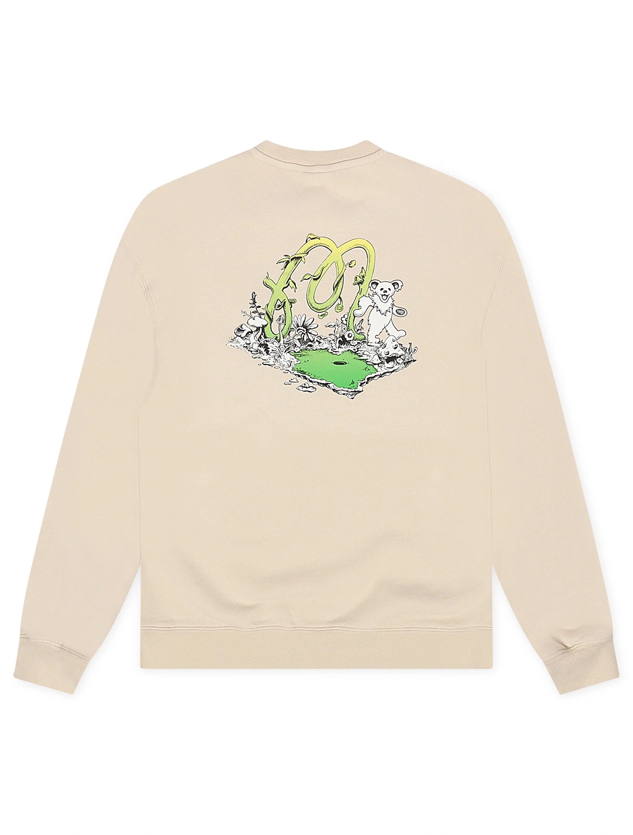 Malbon Grateful Dead Range Sweatshirt - Rainy Day by Denim Exchange