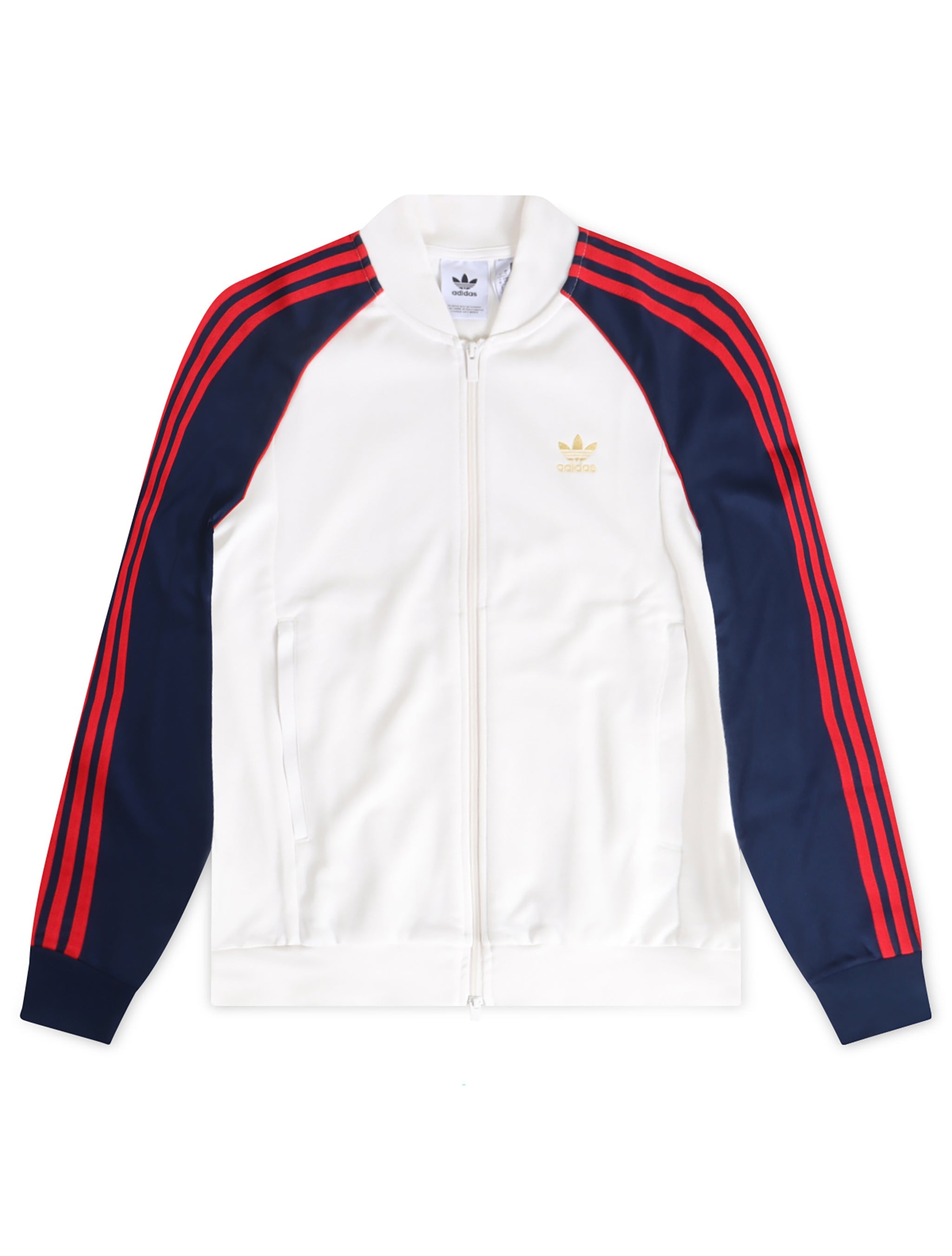 Adidas Adicolor Classic Track Jacket - Cloud White by Denim Exchange