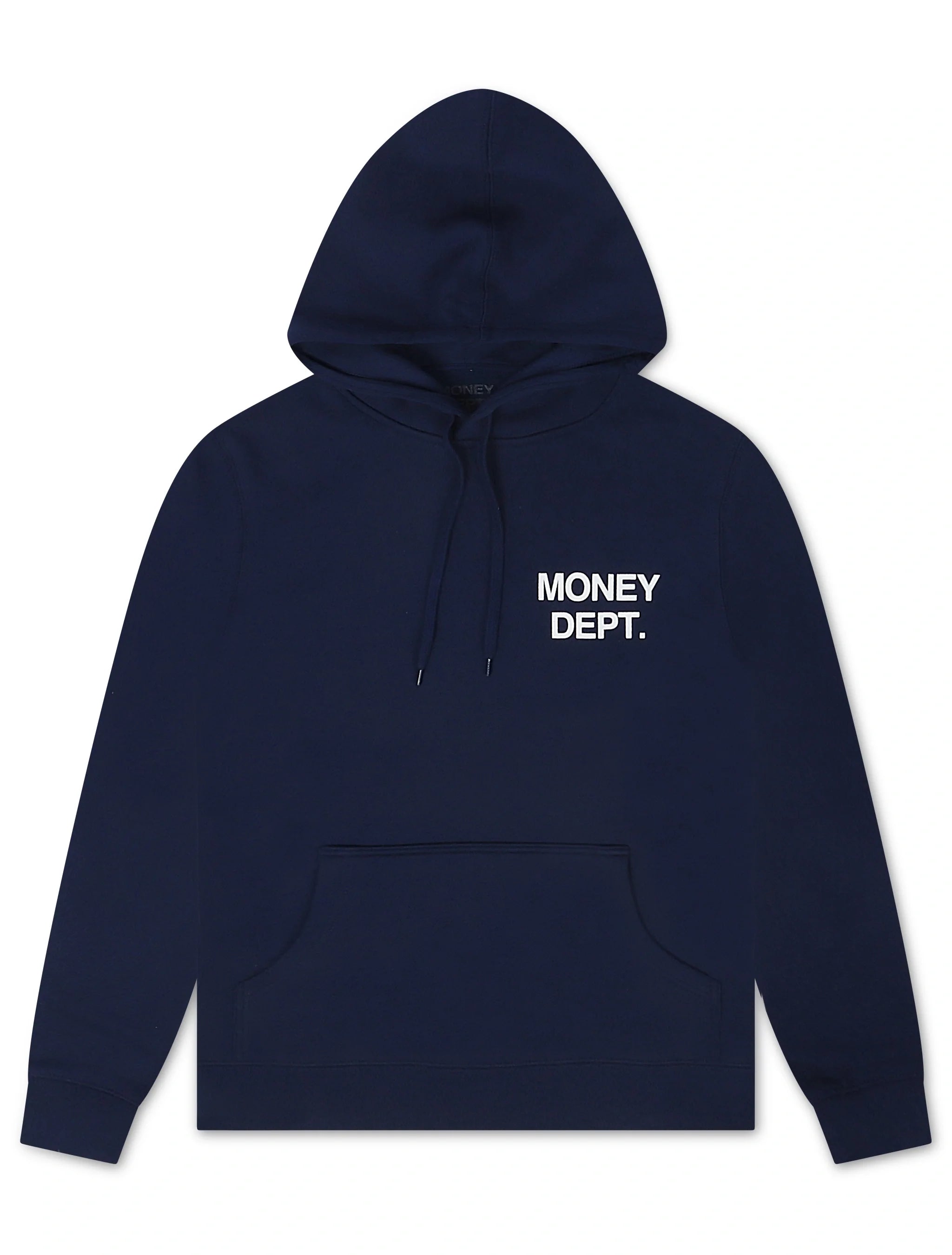 Money Dept. Print Hoodie - Navy/White by Denim Exchange