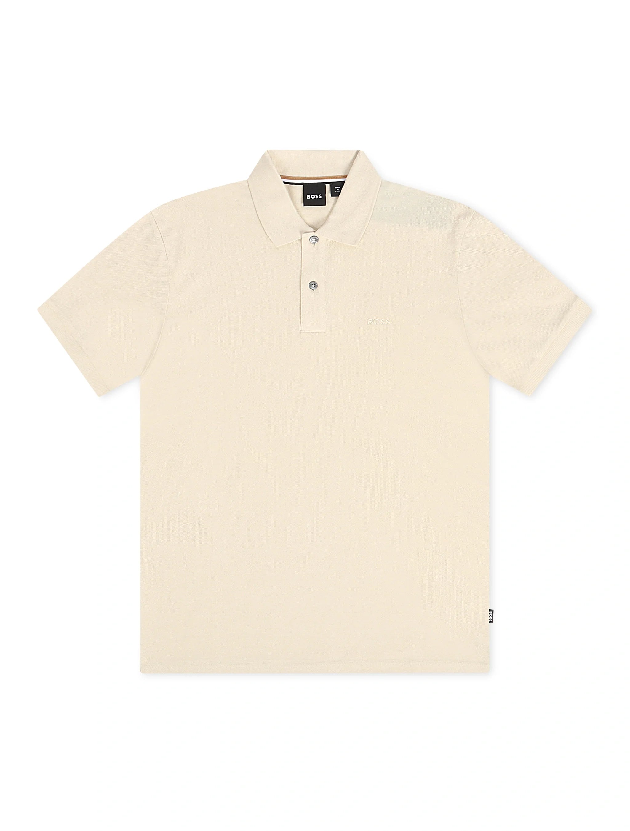 Hugo Boss Pallas Polo - Light Beige by Denim Exchange