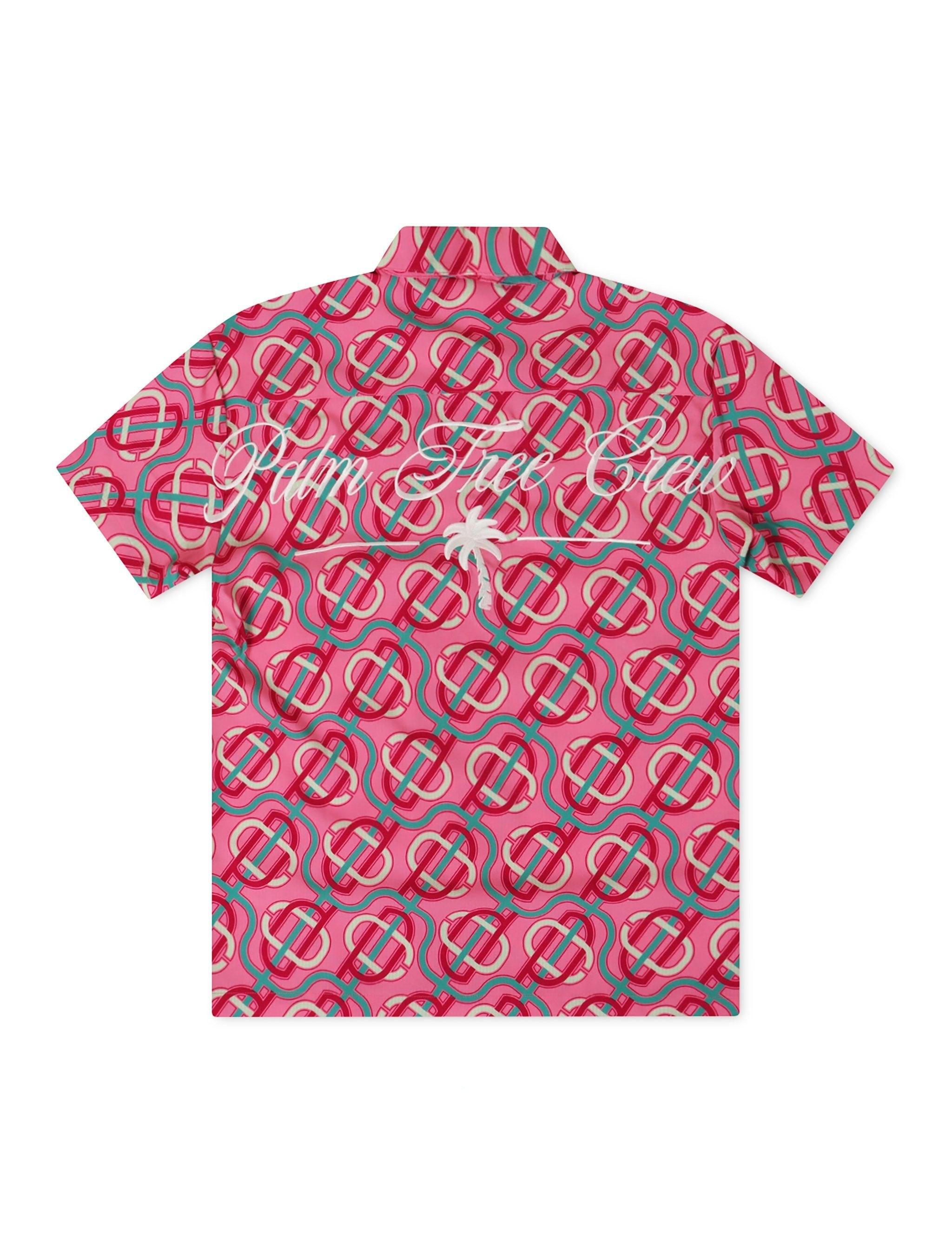 Puma X Palm Tree Crew Button Up - Strawberry by Denim Exchange