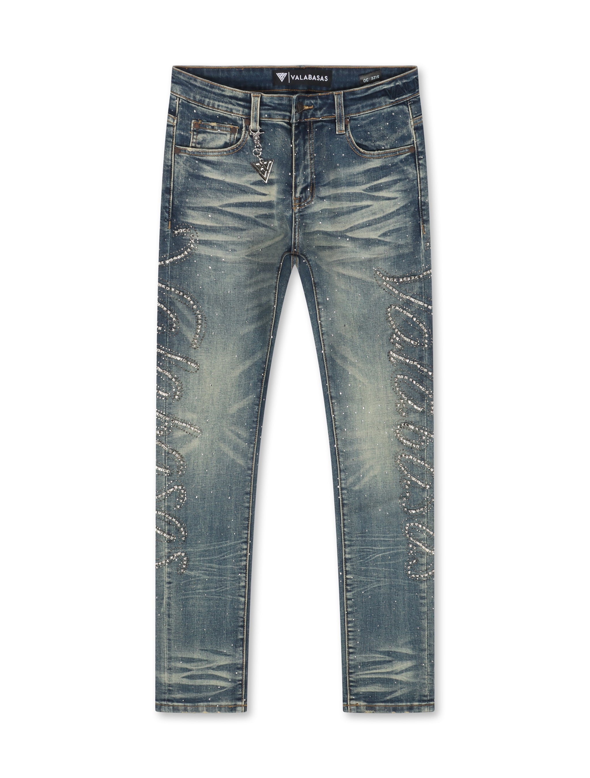 Valabasas Licium Jeans - Dark Blue by Denim Exchange