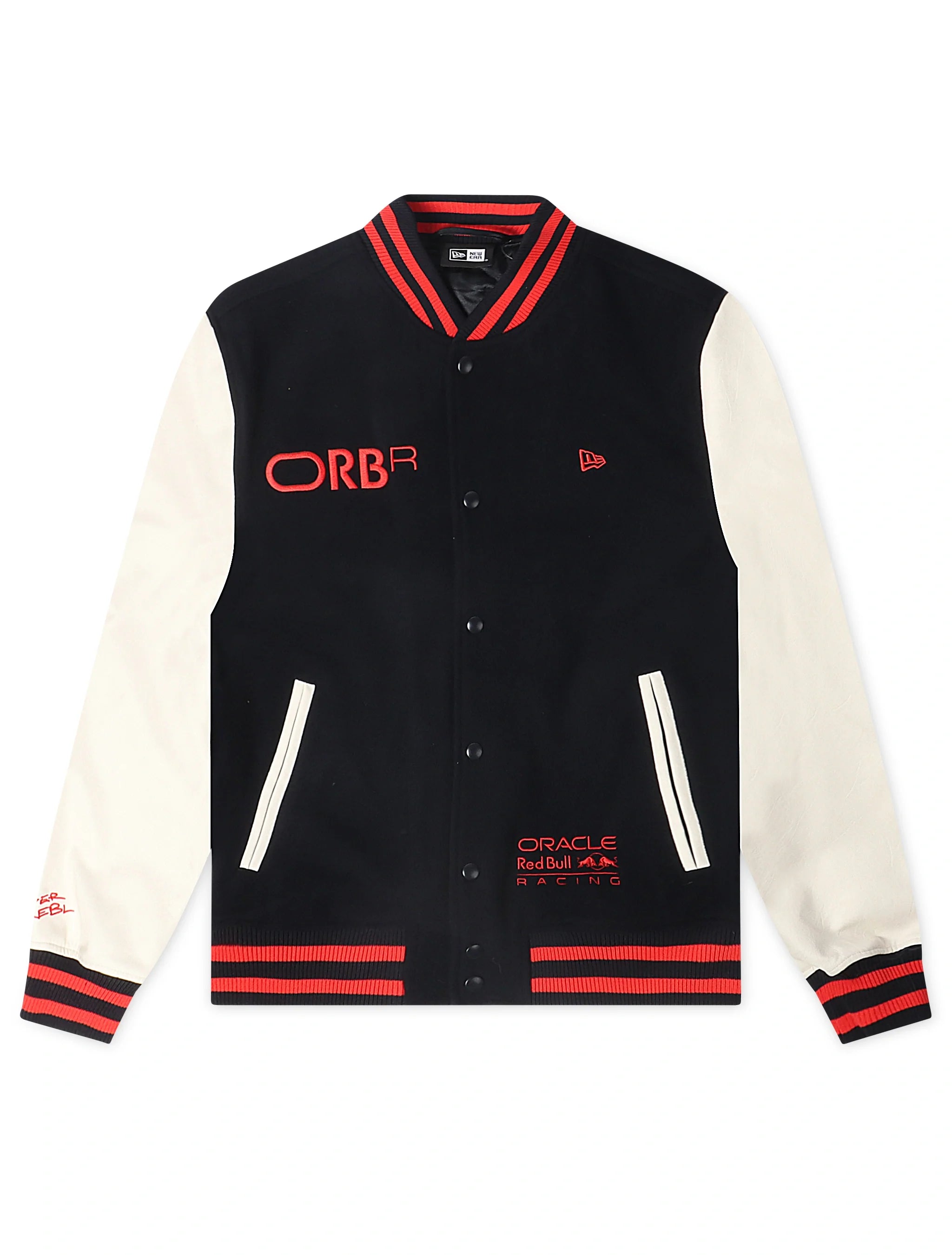 New Era Redbull Varsity Jacket - Navy/Red by Denim Exchange