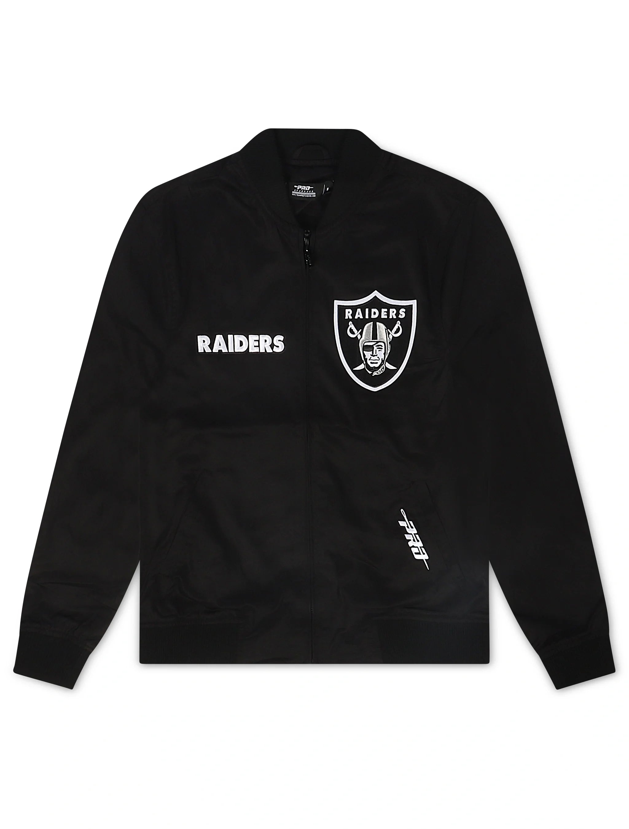 Pro Standard LV Raiders Wingspan Twill Jacket - Black by Denim Exchange
