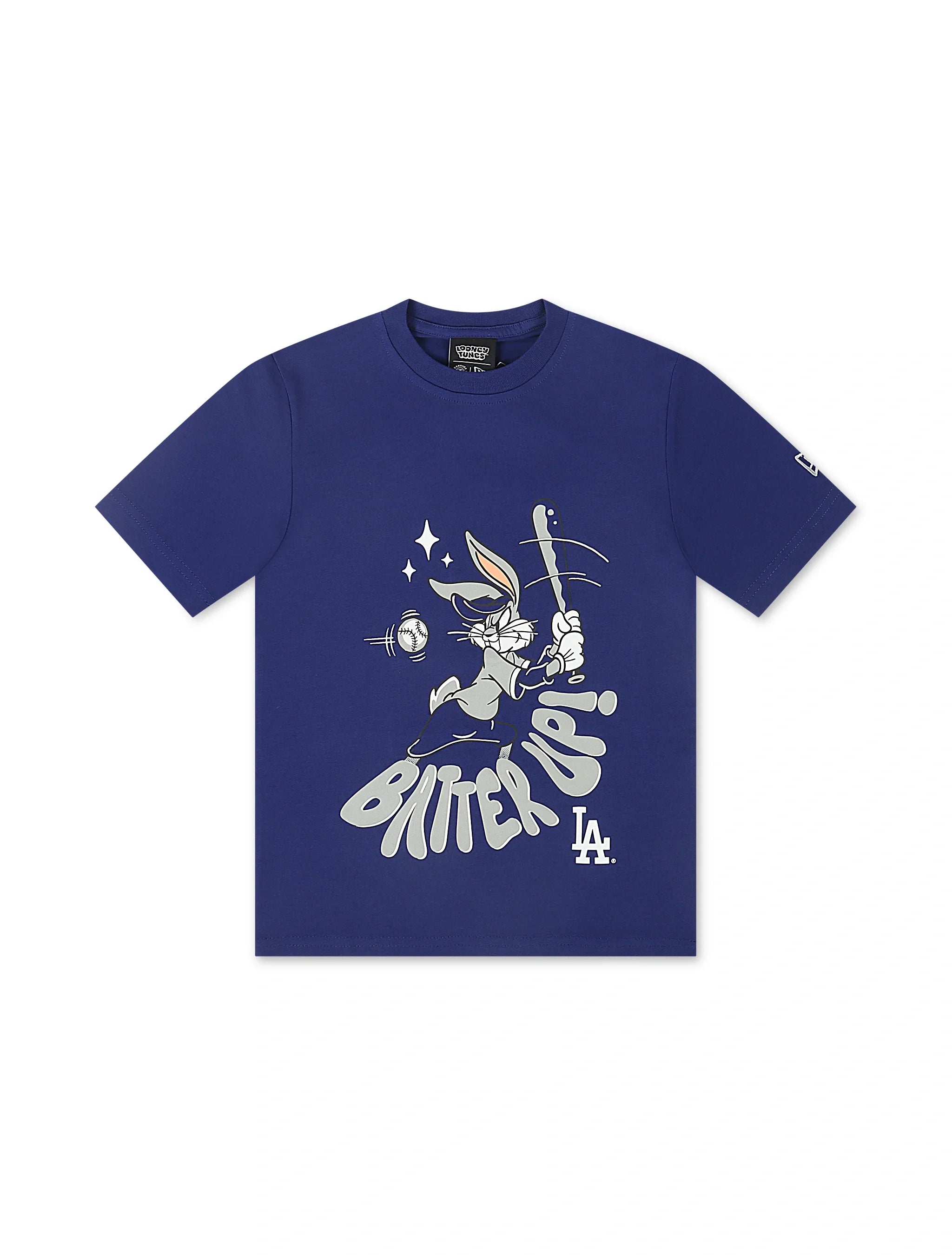 New Era Kids Bugs Bunny Dodgers Tee - Blue by Denim Exchange