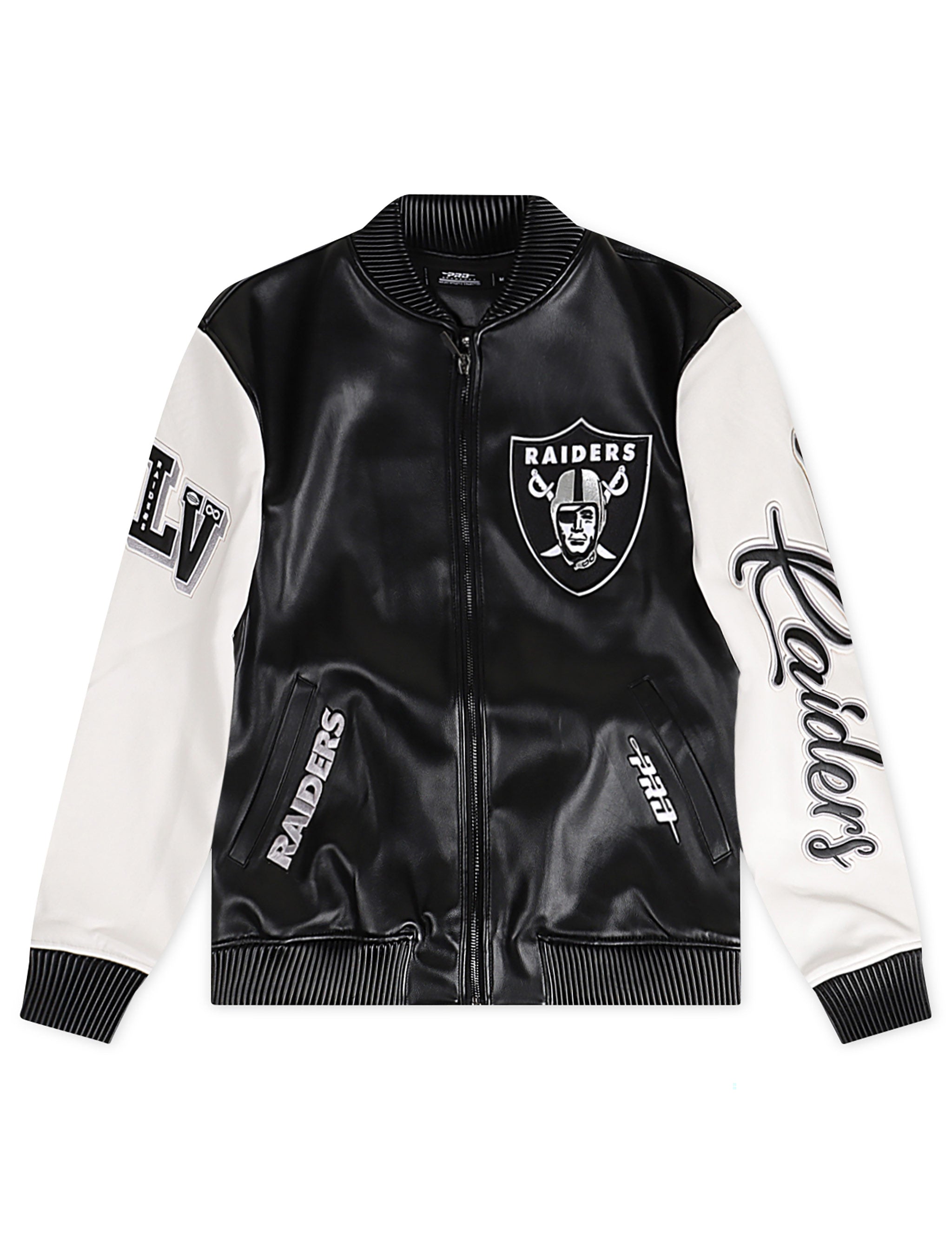 Pro Standard Raiders City Signature Jacket - Black by Denim Exchange