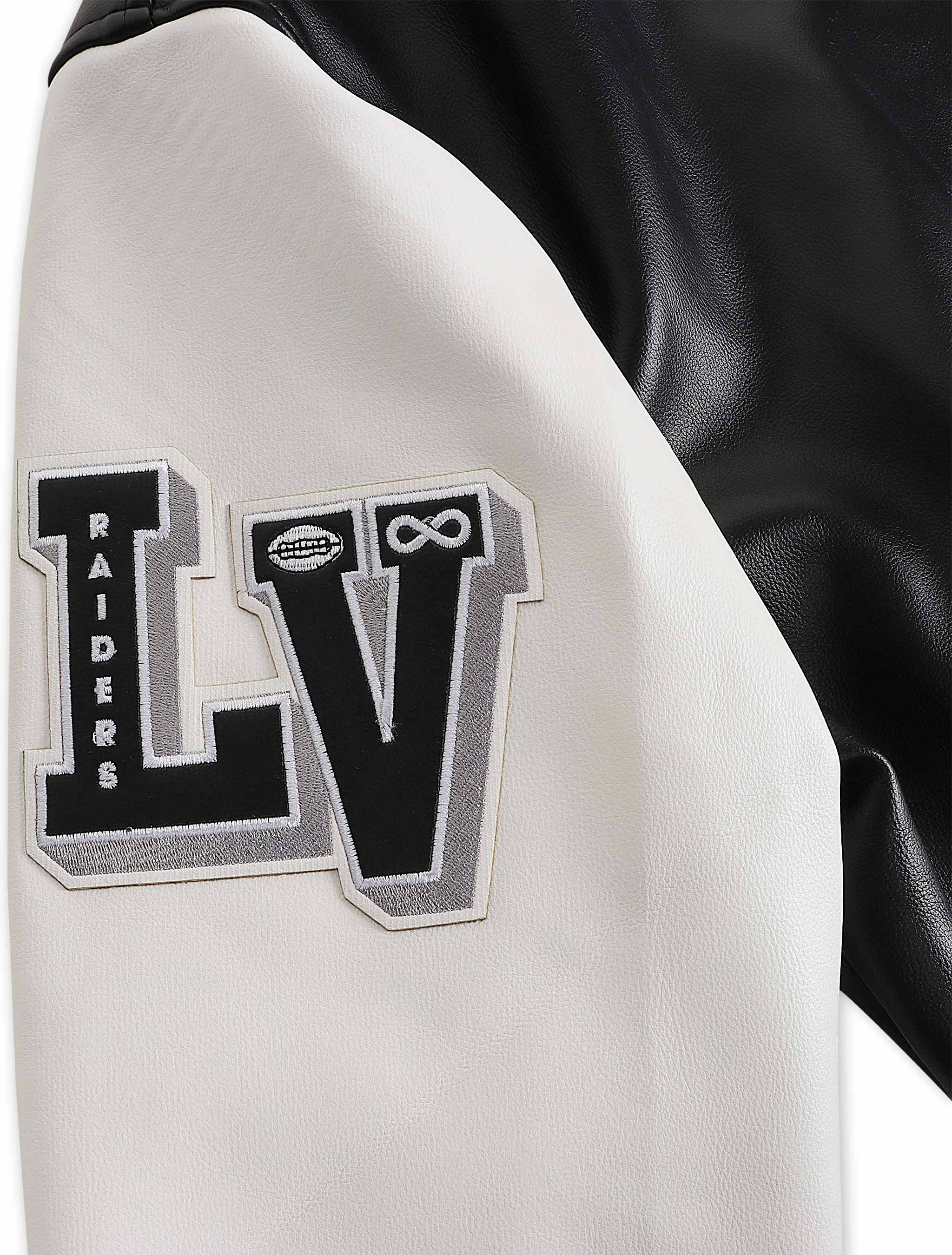 Pro Standard Raiders City Signature Jacket - Black by Denim Exchange