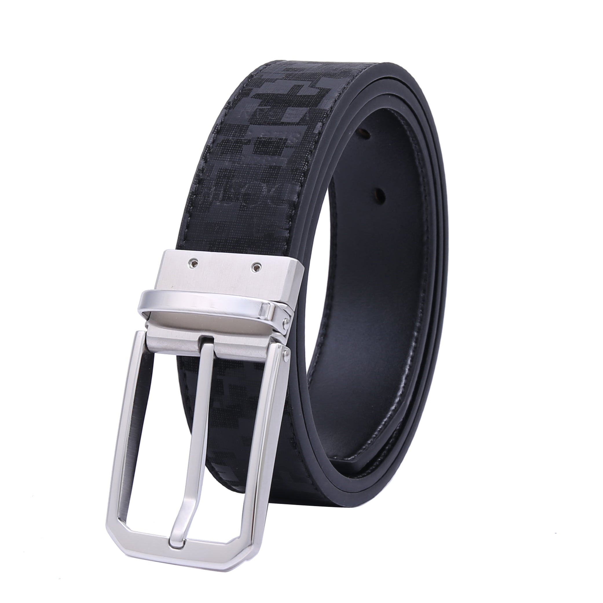 Professional Reversible 1 - Polished SS - Golf Vegan Belt by Doshi FCSA