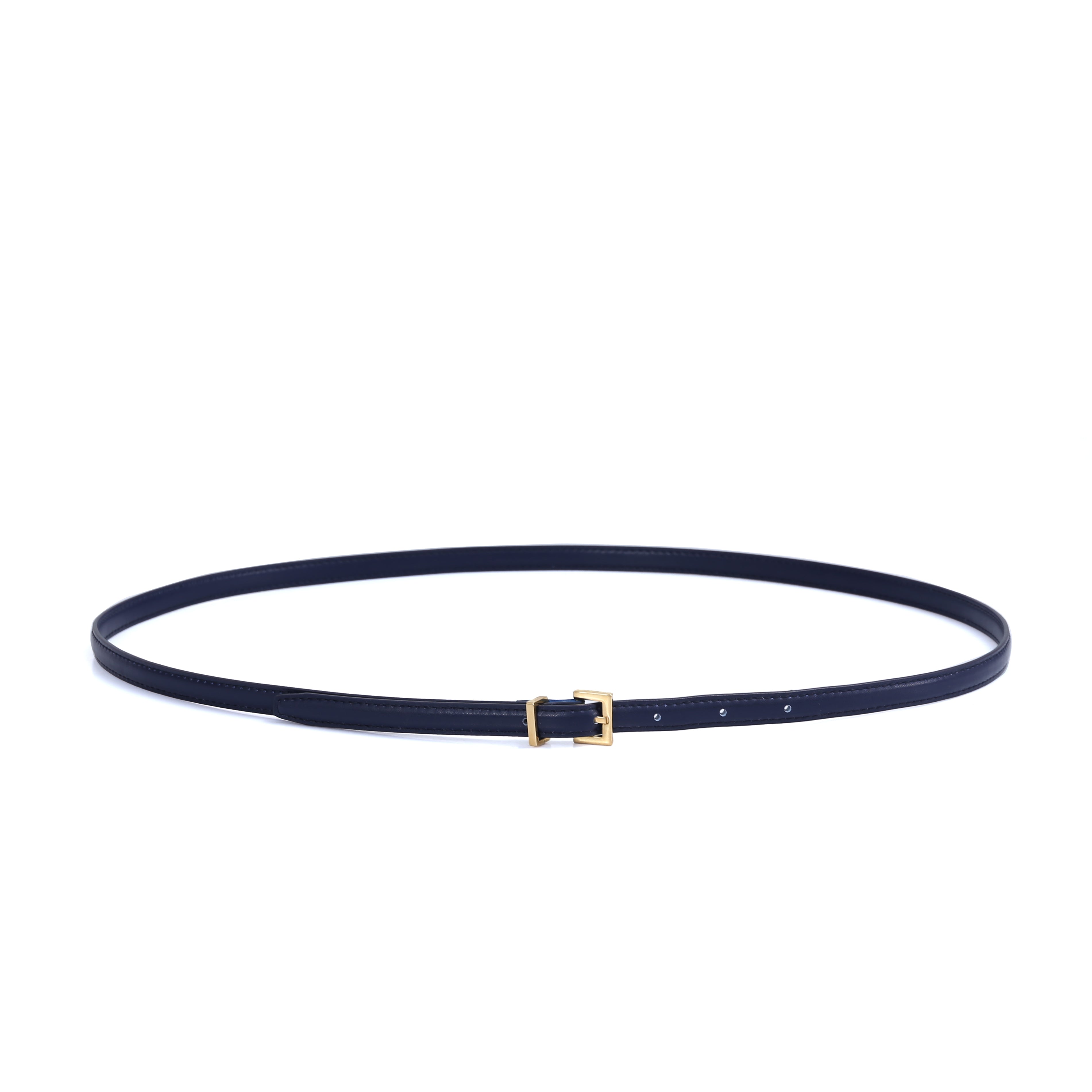 Skinny Belt - Gold Buckle by Doshi FCSA