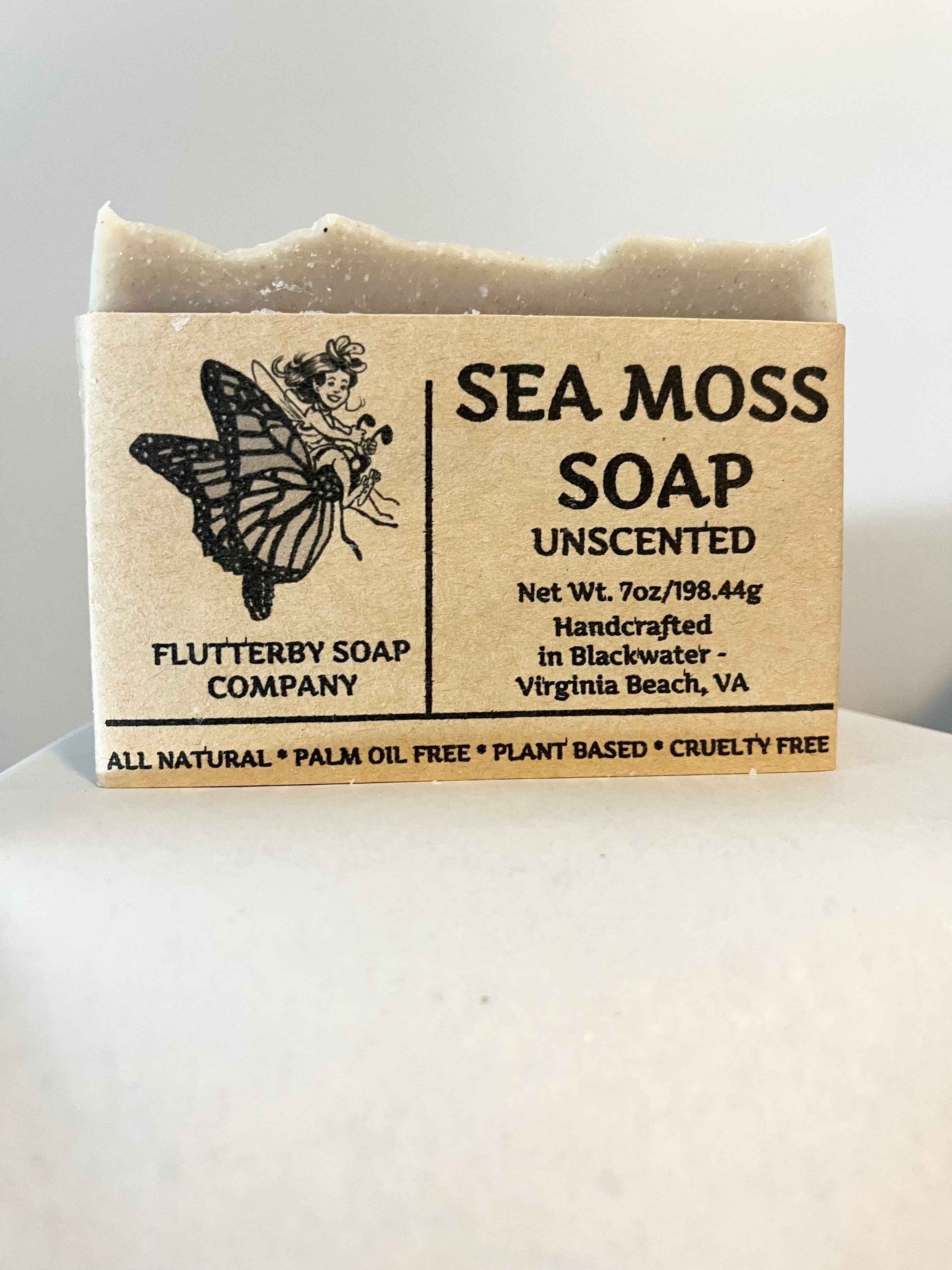 Organic Sea Moss Soap – Handcrafted Pure and Natural Bar Soap for Face & Body