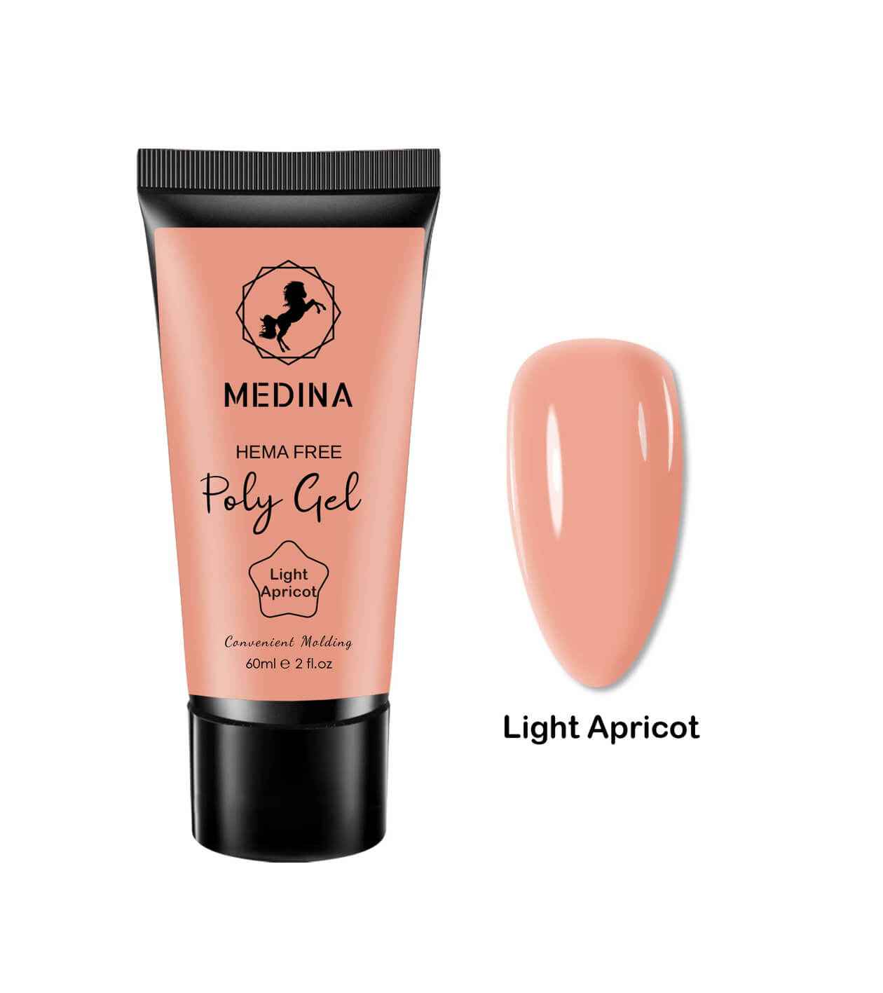 Medina - Polygel Light Apricot 2oz