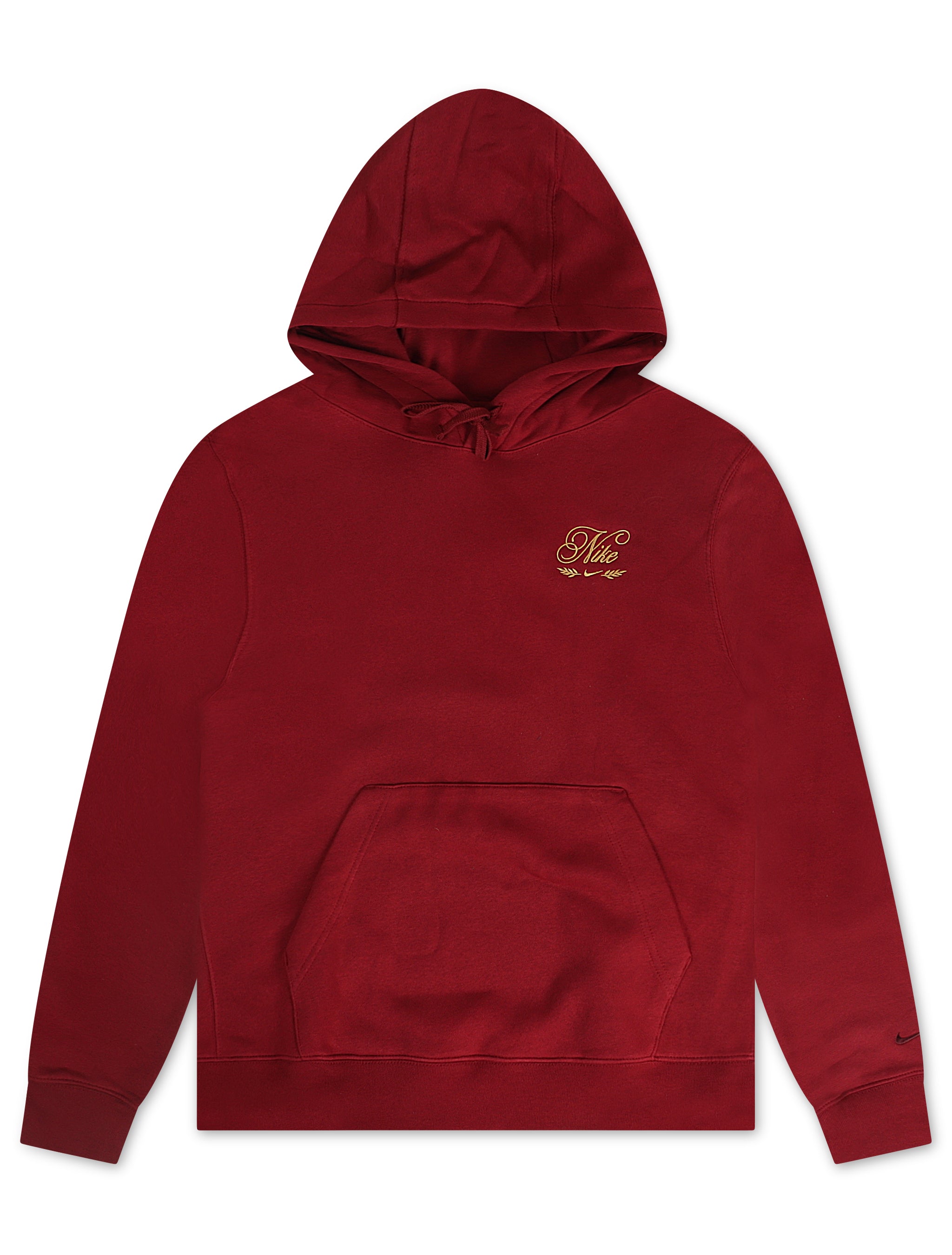 Nike Mens Club Tismen Hoodie - Team Red by Denim Exchange