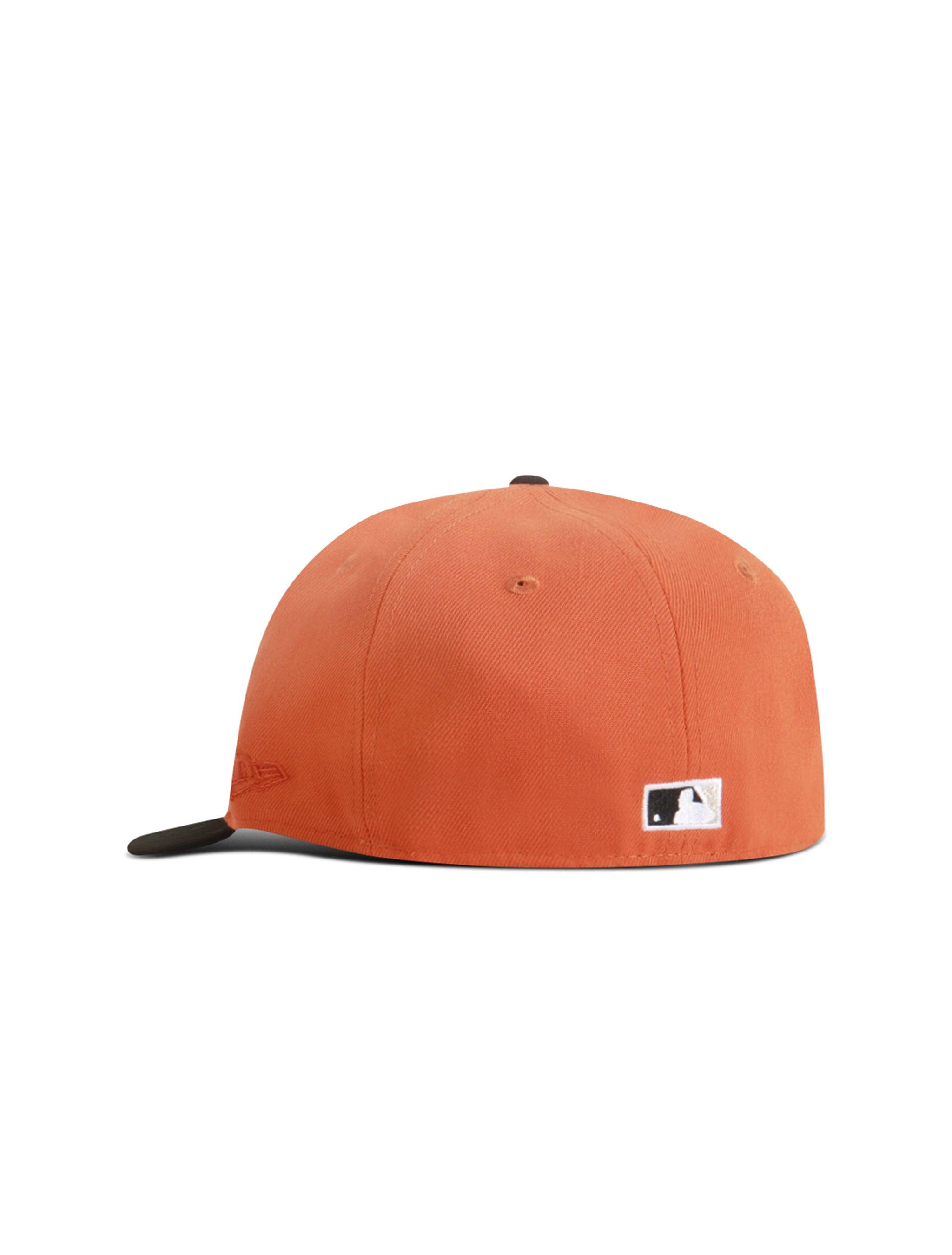 New Era 5950 Dodgers Stadium Hat - Orange by Denim Exchange