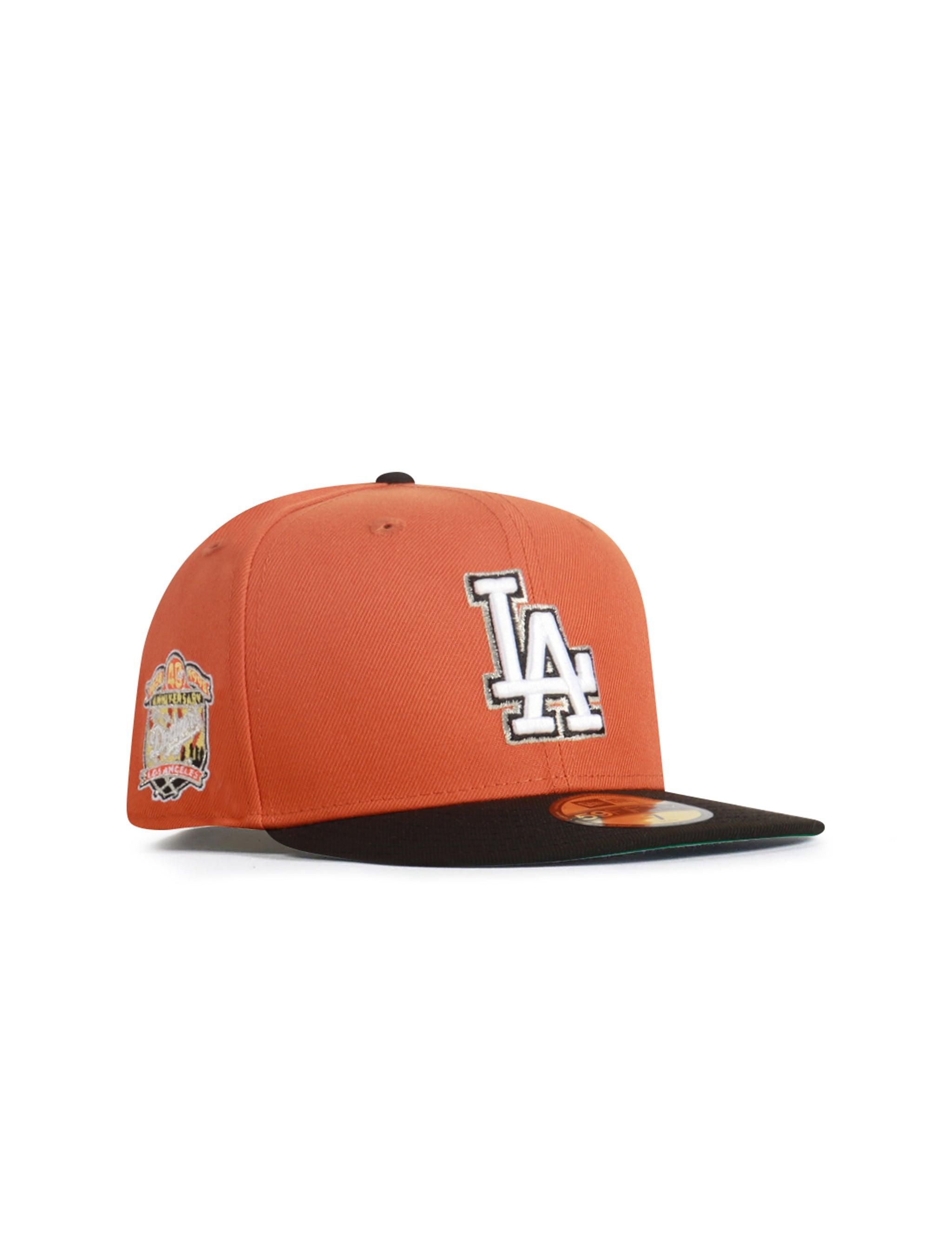 New Era LA Dodgers 40th Anniversary Hat - Orange by Denim Exchange