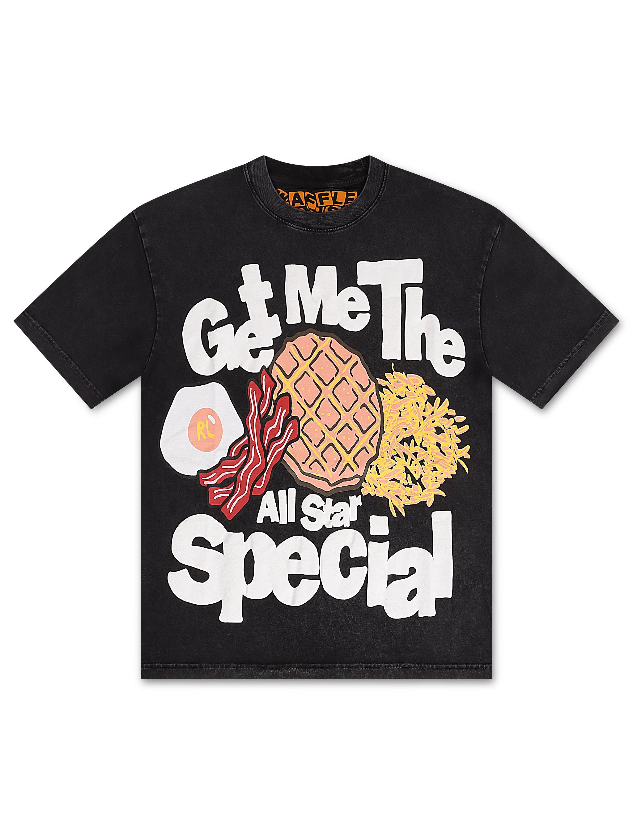 Red Letters All Star Special Tee - Black by Denim Exchange
