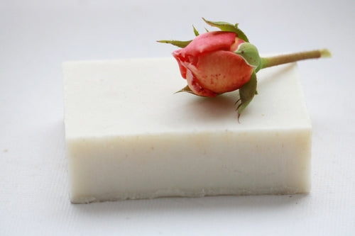 Rose Cardamom Soap Bar - Natural Handmade Soap Without Coconut, Palm or Olive Oil