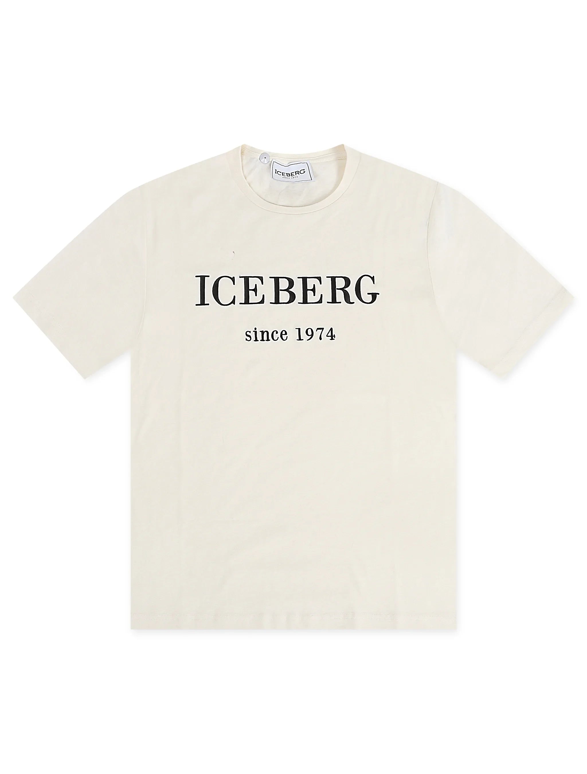 Iceberg Since 1974 Tee - Cream by Denim Exchange