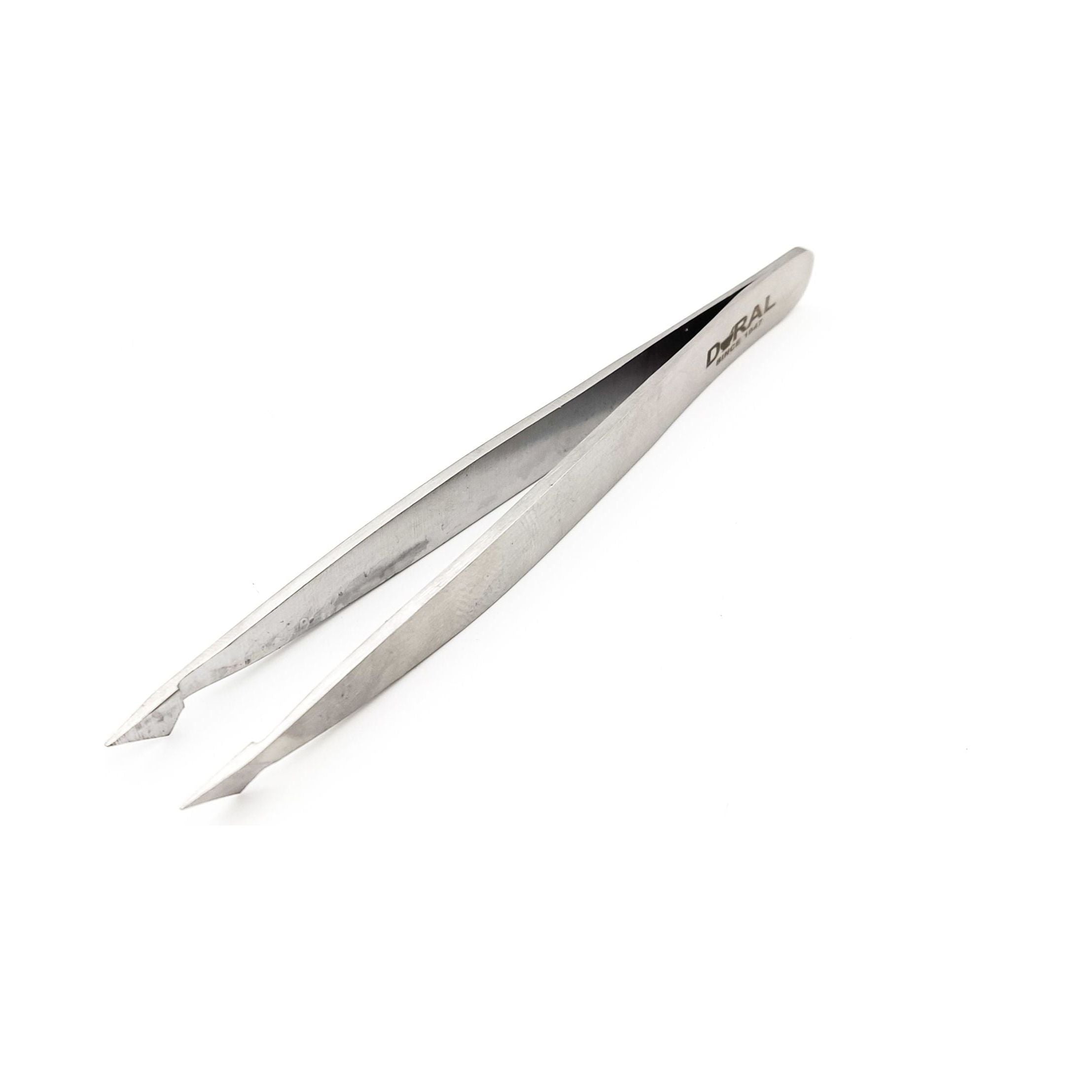 Dural Slant Tweezer Classic Silver by Pasteur Pharmacy
